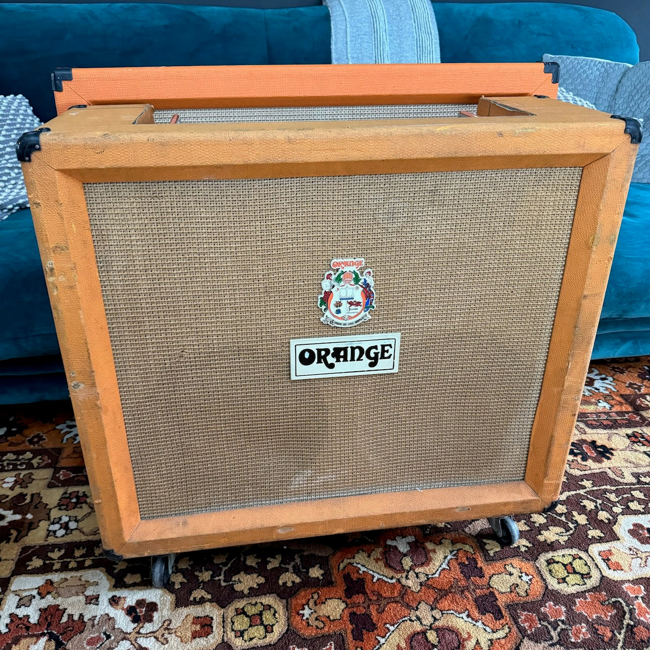 Vintage 1977 Orange OR80 OR80R Reverb 80w Valve Amplifier Combo
