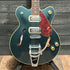 Gretsch G2622T-P90 Streamliner Center Block P90 Bigsby Bigsby Body Electric Guitar - Olive
