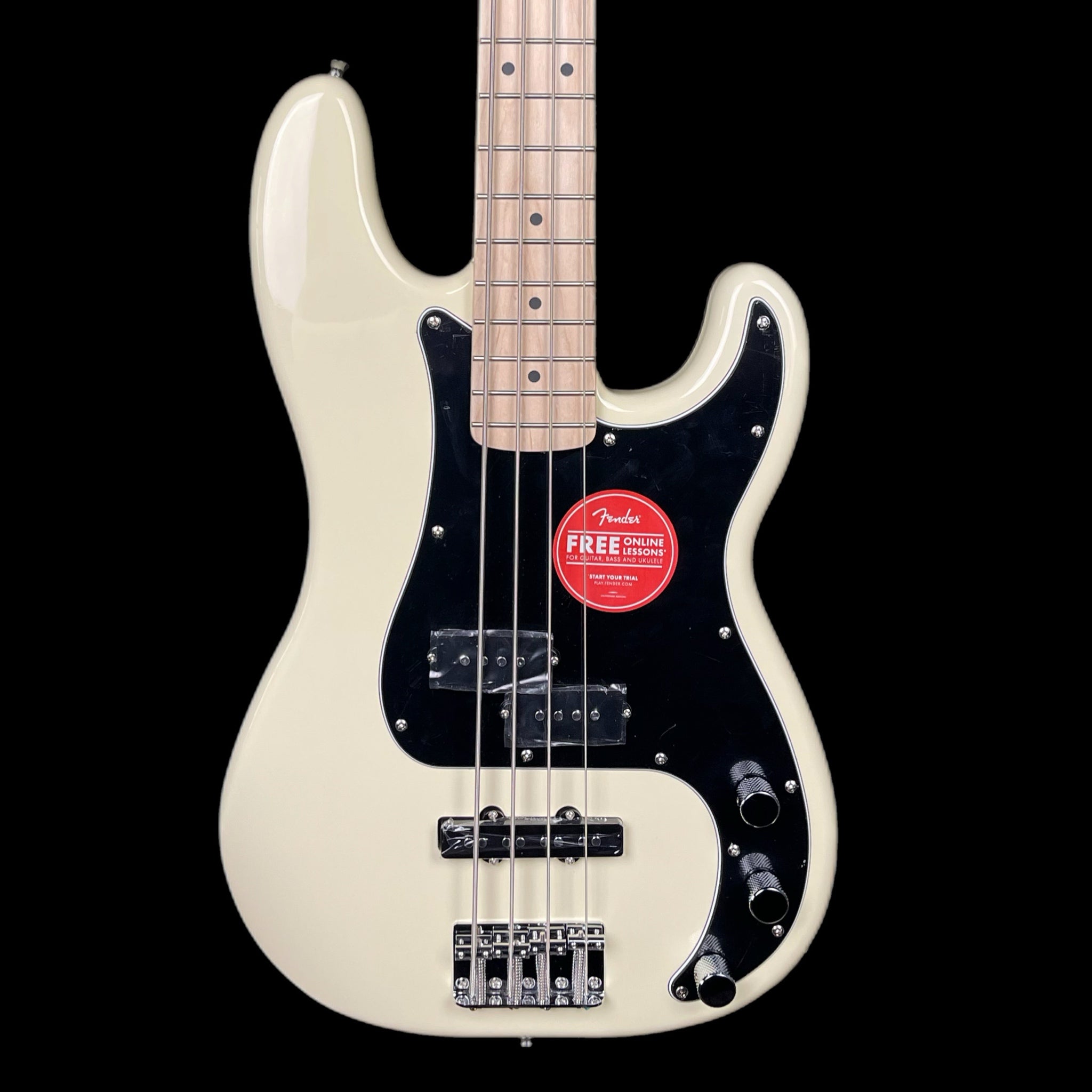 Squier Affinity Series Precision Bass PJ, Maple Fingerboard, Olympic White