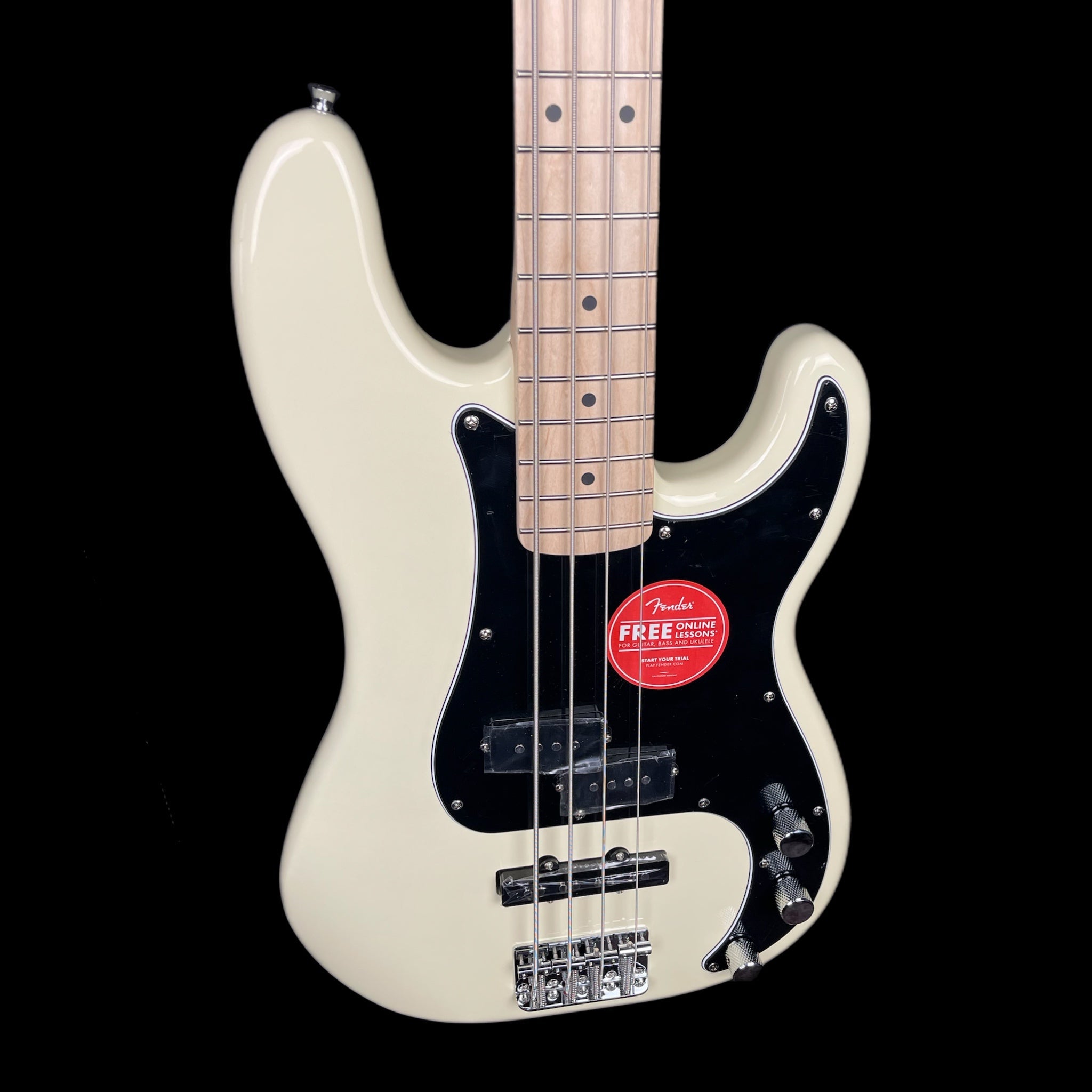 Squier Affinity Series Precision Bass PJ, Maple Fingerboard, Olympic White