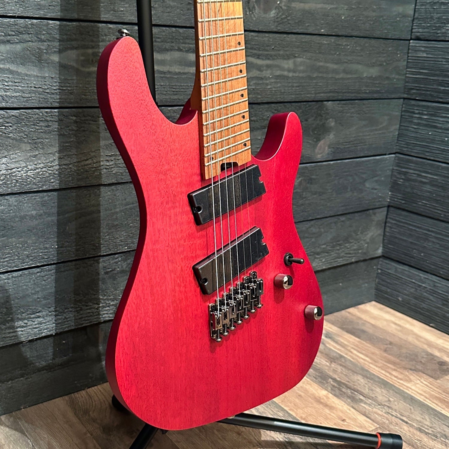 Cort KX307MSOP KX Series Multi-Scale 7 String Electric Guitar - Open Pore Mahogany