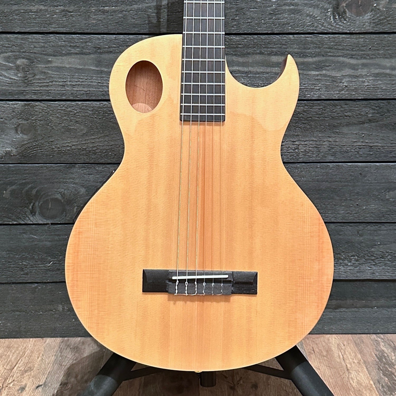 Washburn EACT42S Thin Body Nylon String Acoustic Electric Guitar - Natural