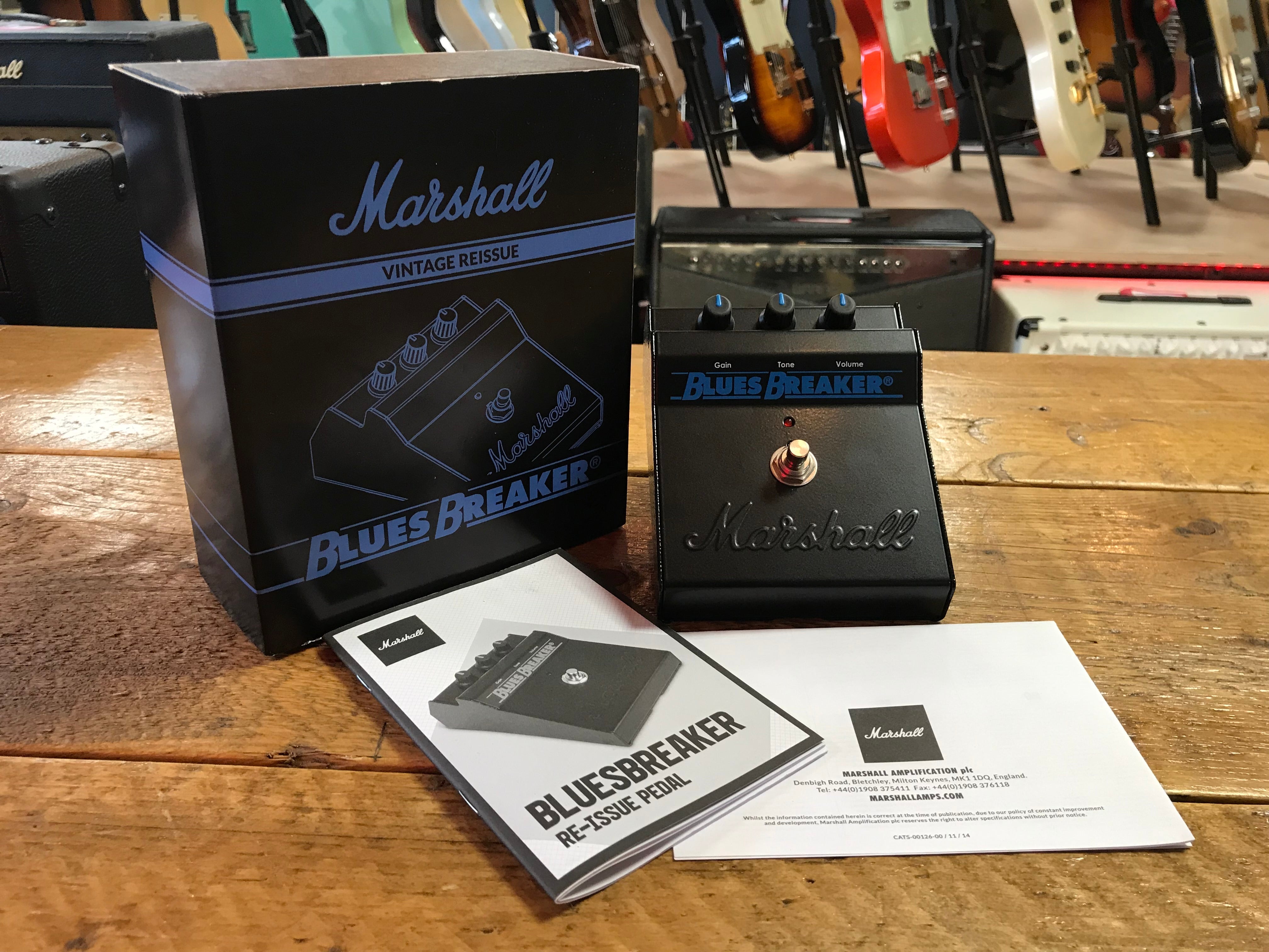 ギター Marshall BLUES BREAKER PEDAL REISSUE Marshall Reissued Blues Breaker Guitar Pedal - Preorder