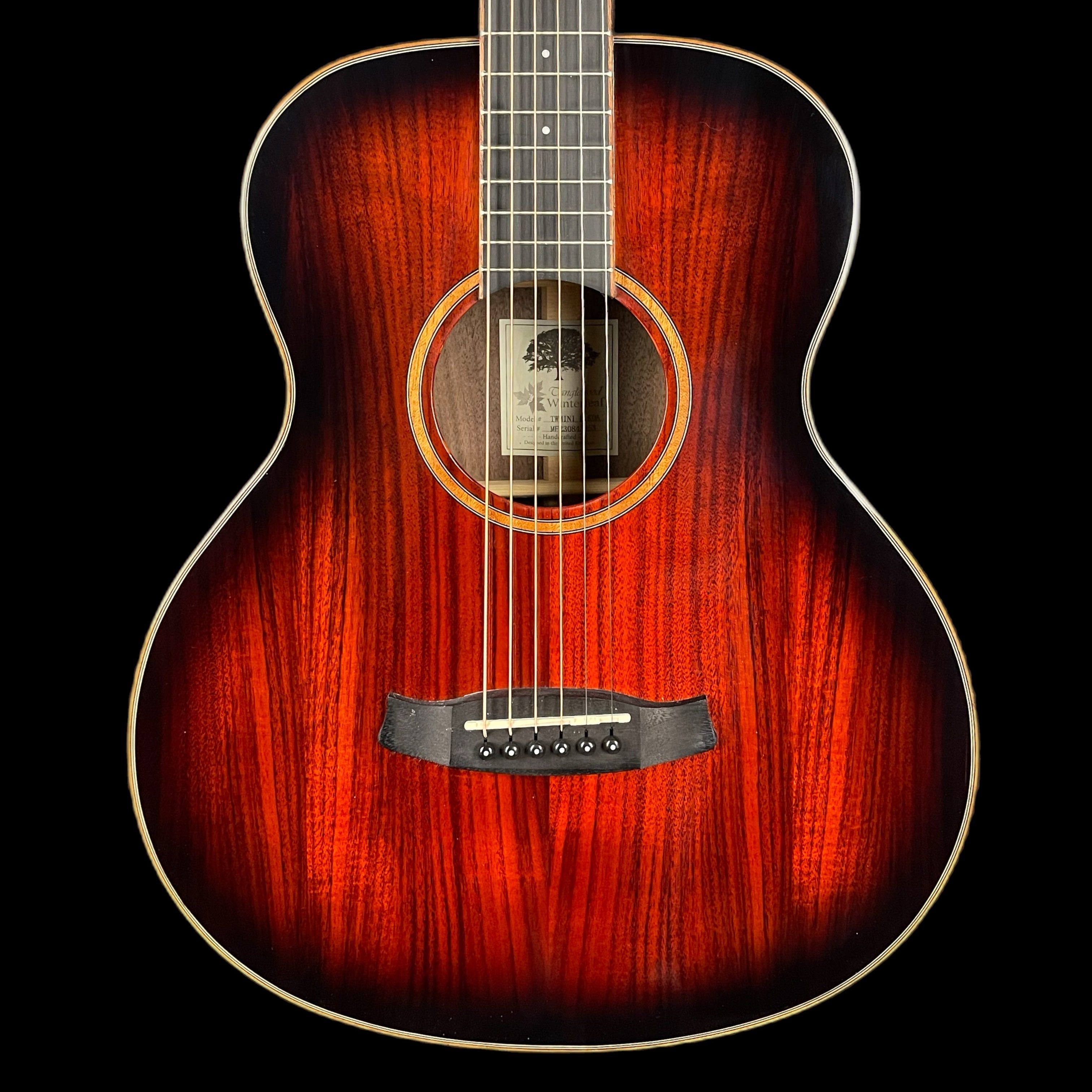 Tanglewood TW Mini E Koa Electro Acoustic Guitar in Natural Gloss