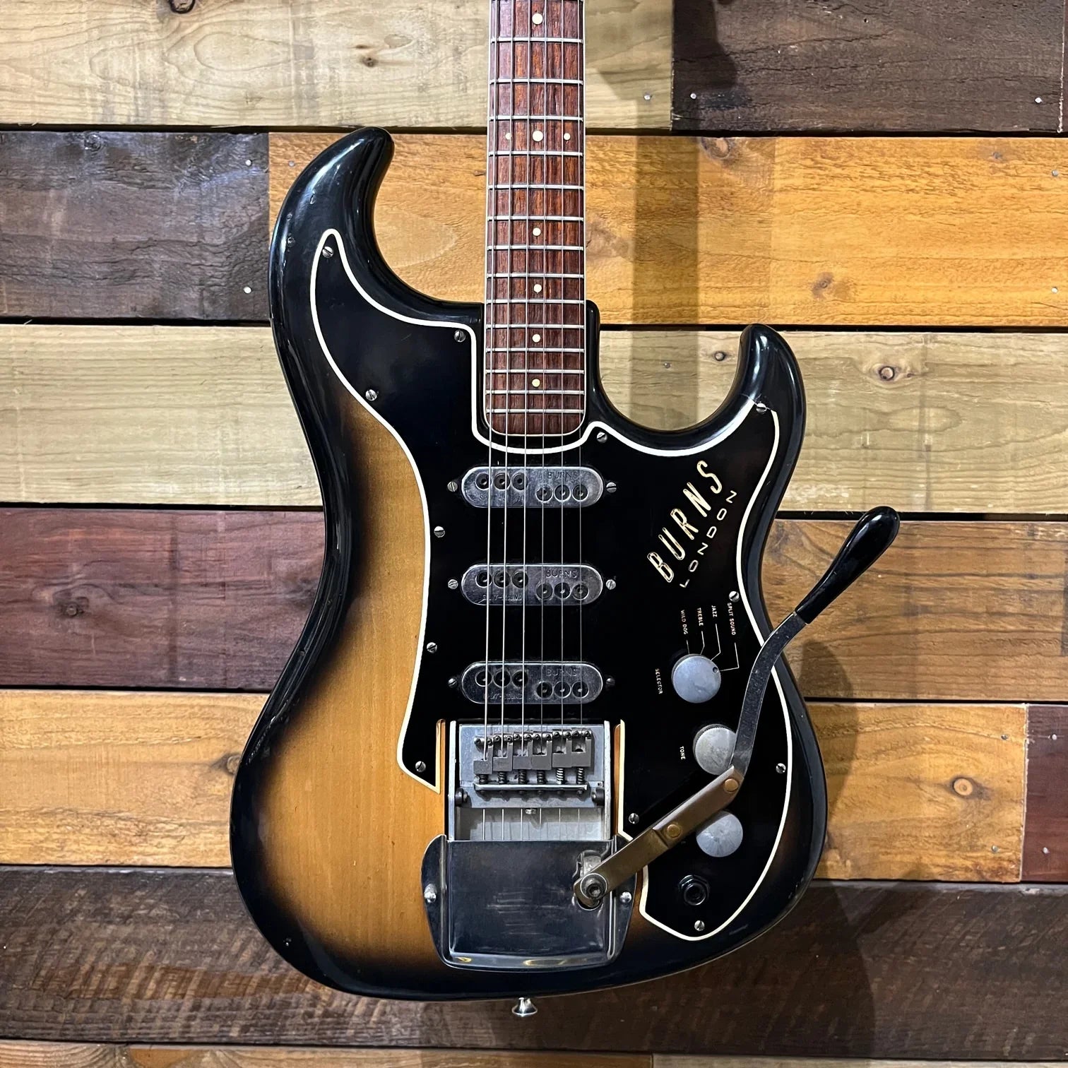 Burns London Split-sound 1960's Greenburst