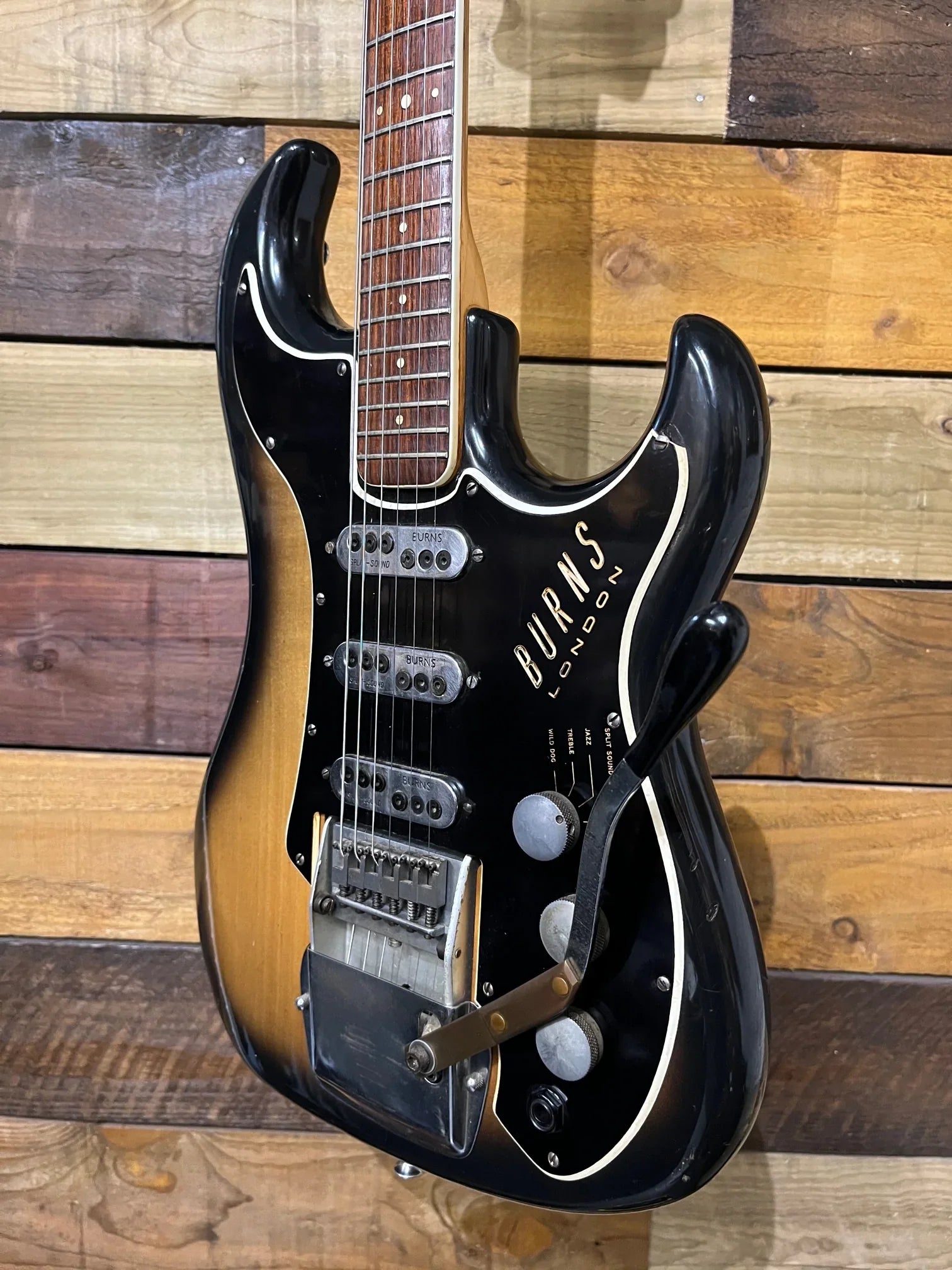 Burns London Split-sound 1960's Greenburst