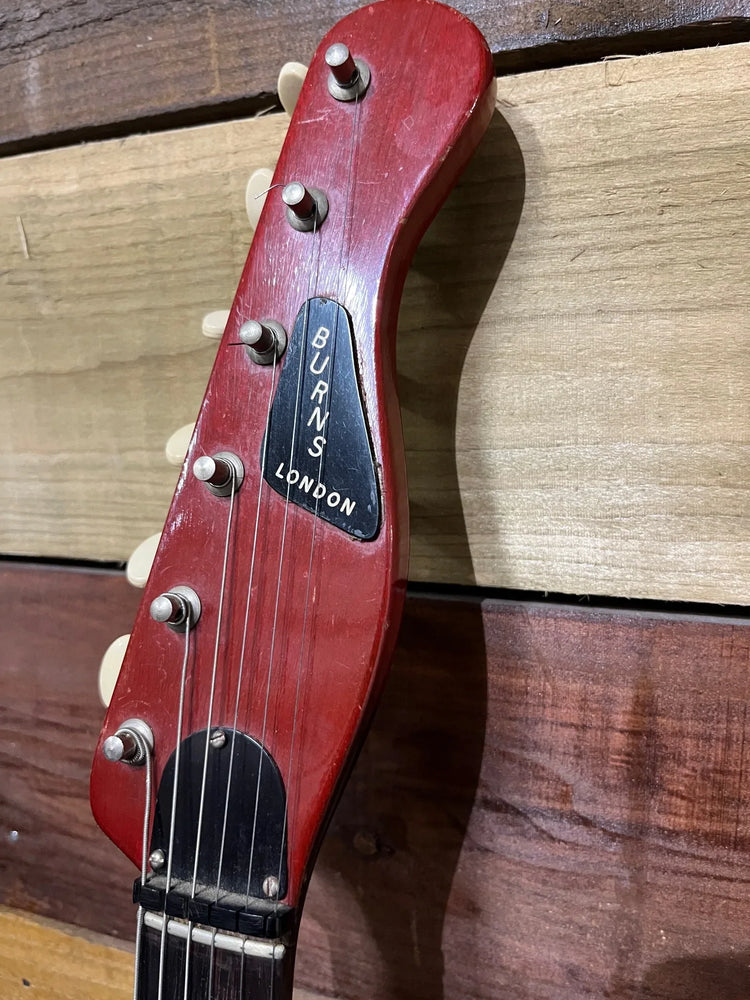 Burns Vistasonic 3 Pickup Red 1960's
