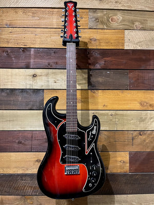 Burns Double Six Redburst with original Burns hard case 2001549.00