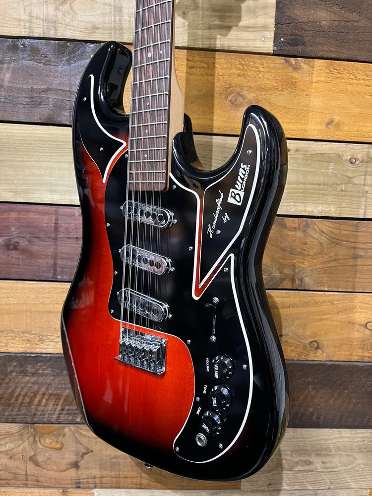 Burns Double Six Redburst with original Burns hard case 2001549.00