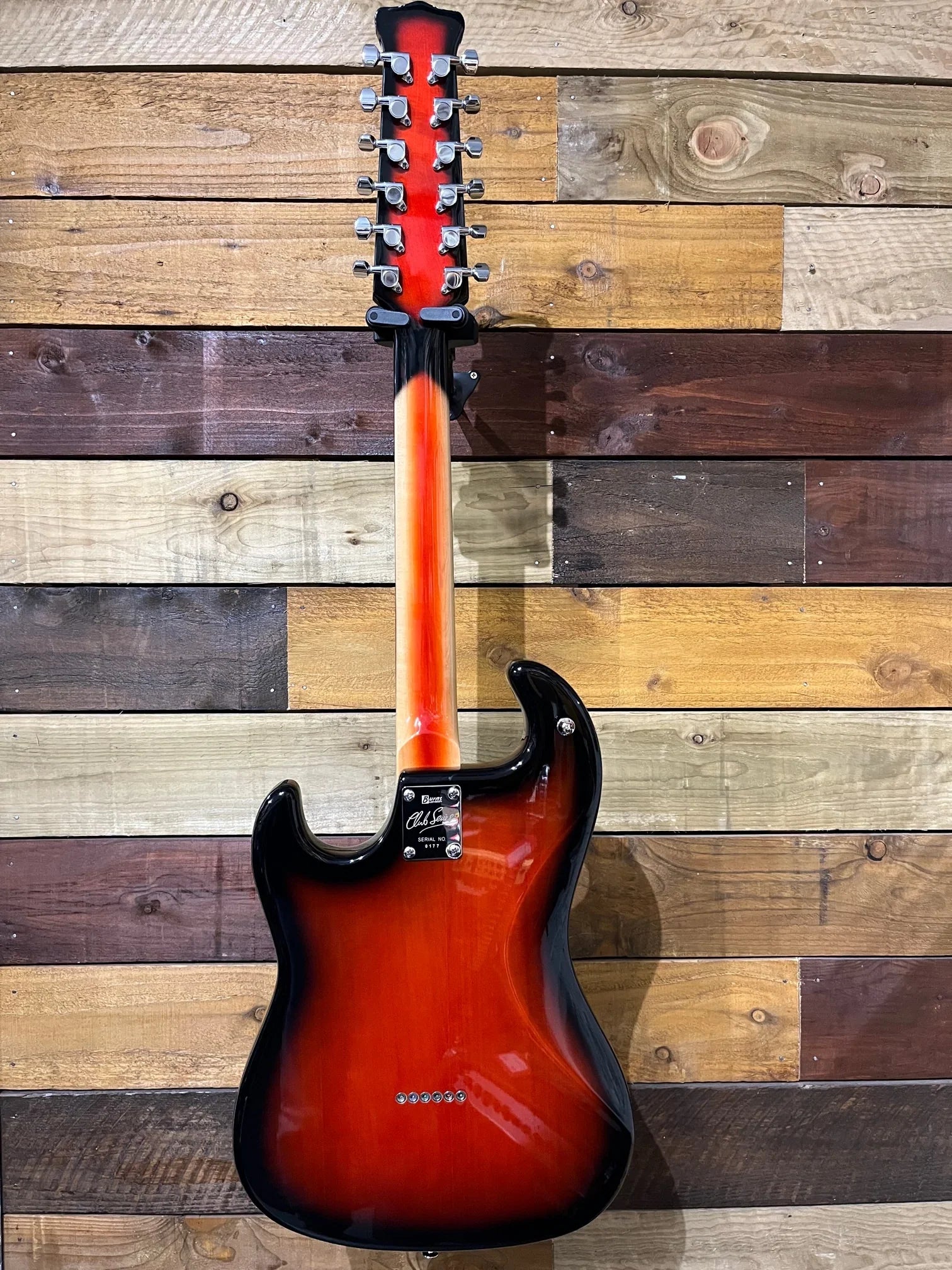 Burns Double Six Redburst with original Burns hard case 2001549.00