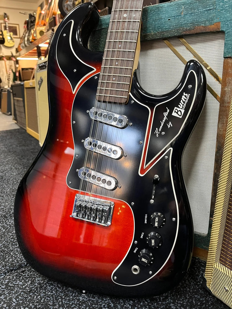 Burns Double Six Redburst with original Burns hard case 2001549.00