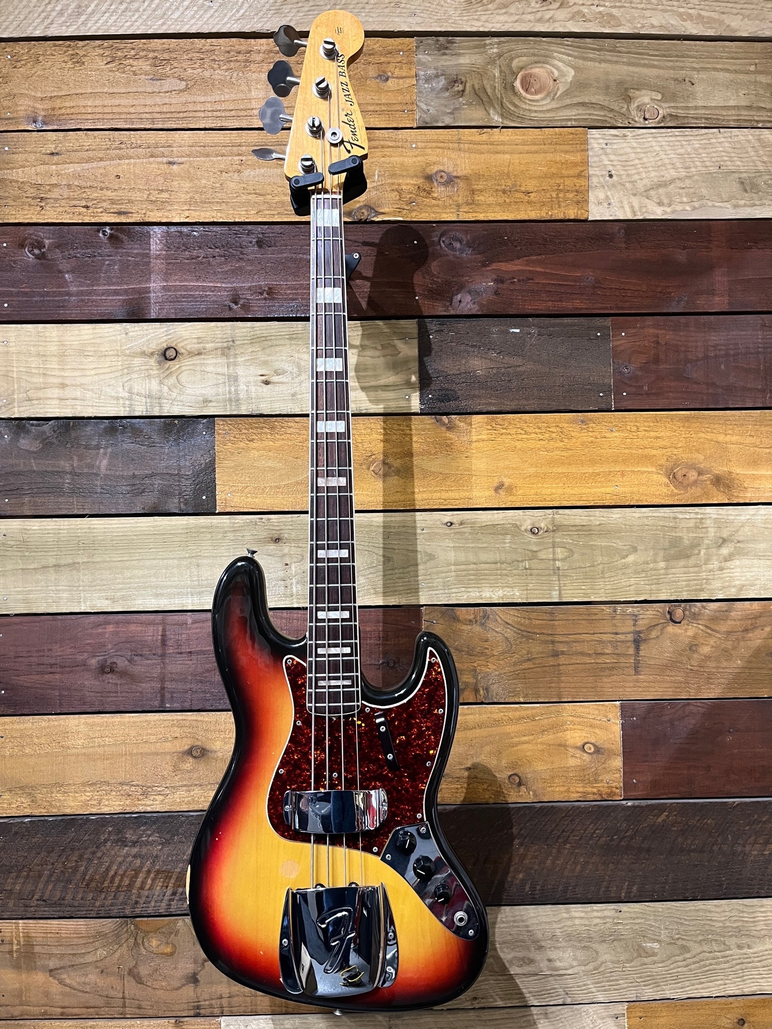 Fender Jazz Bass Sunburst Rosewood Neck 1970
