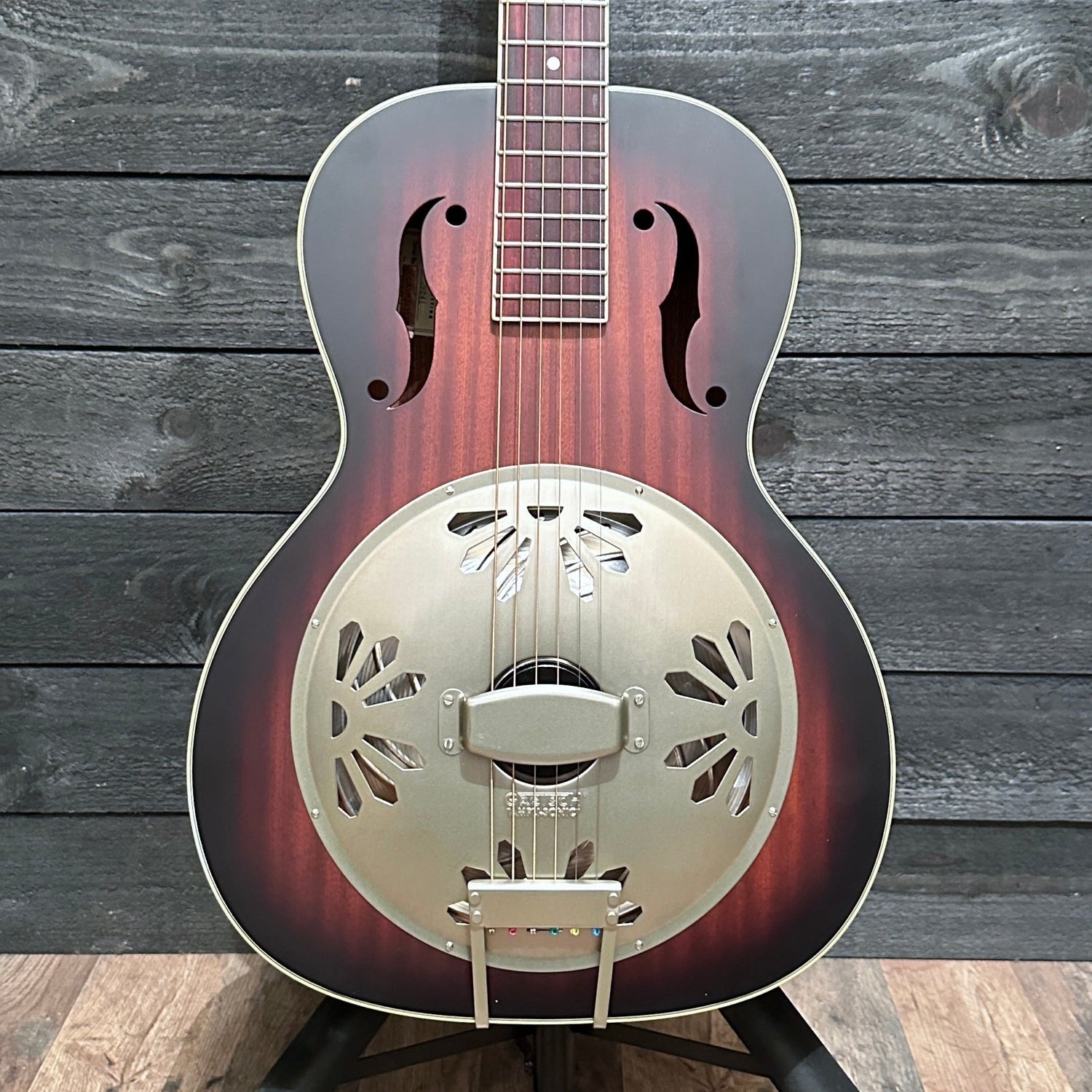 Gretsch G9241 Alligator Biscuit Roundneck resonator Acoustic Guitar - Sunburst