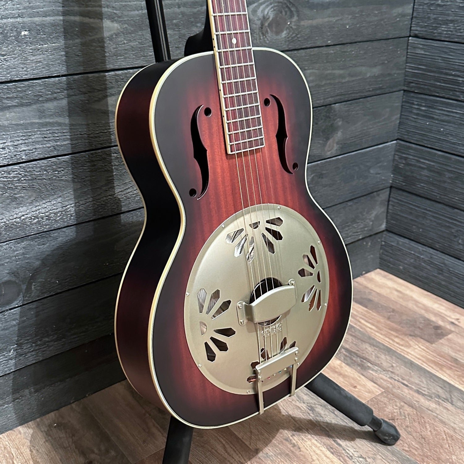 Gretsch G9241 Alligator Biscuit Roundneck resonator Acoustic Guitar - Sunburst