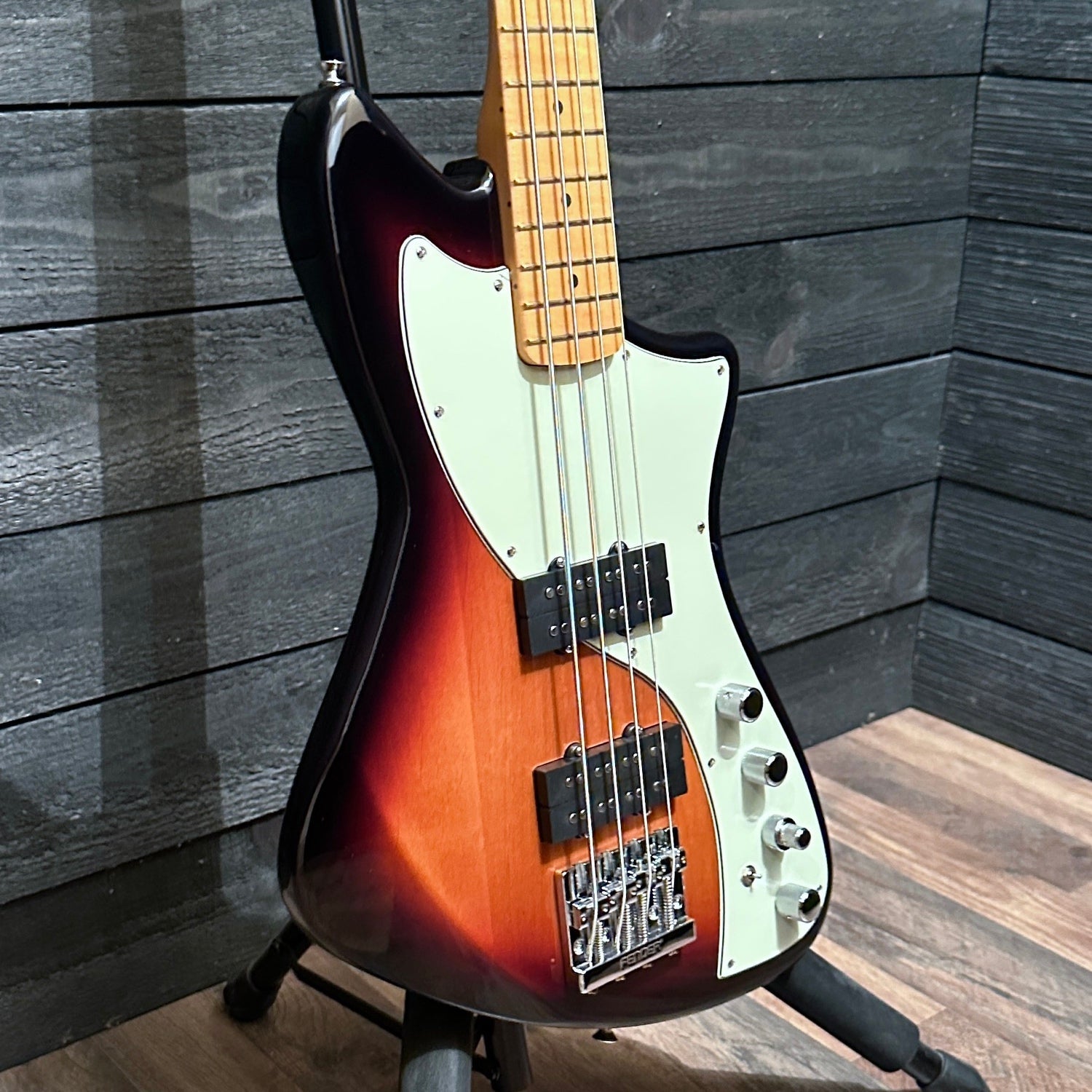 Fender Player Plus Active Meteora 4 String Electric Bass Guitar - Sunburst