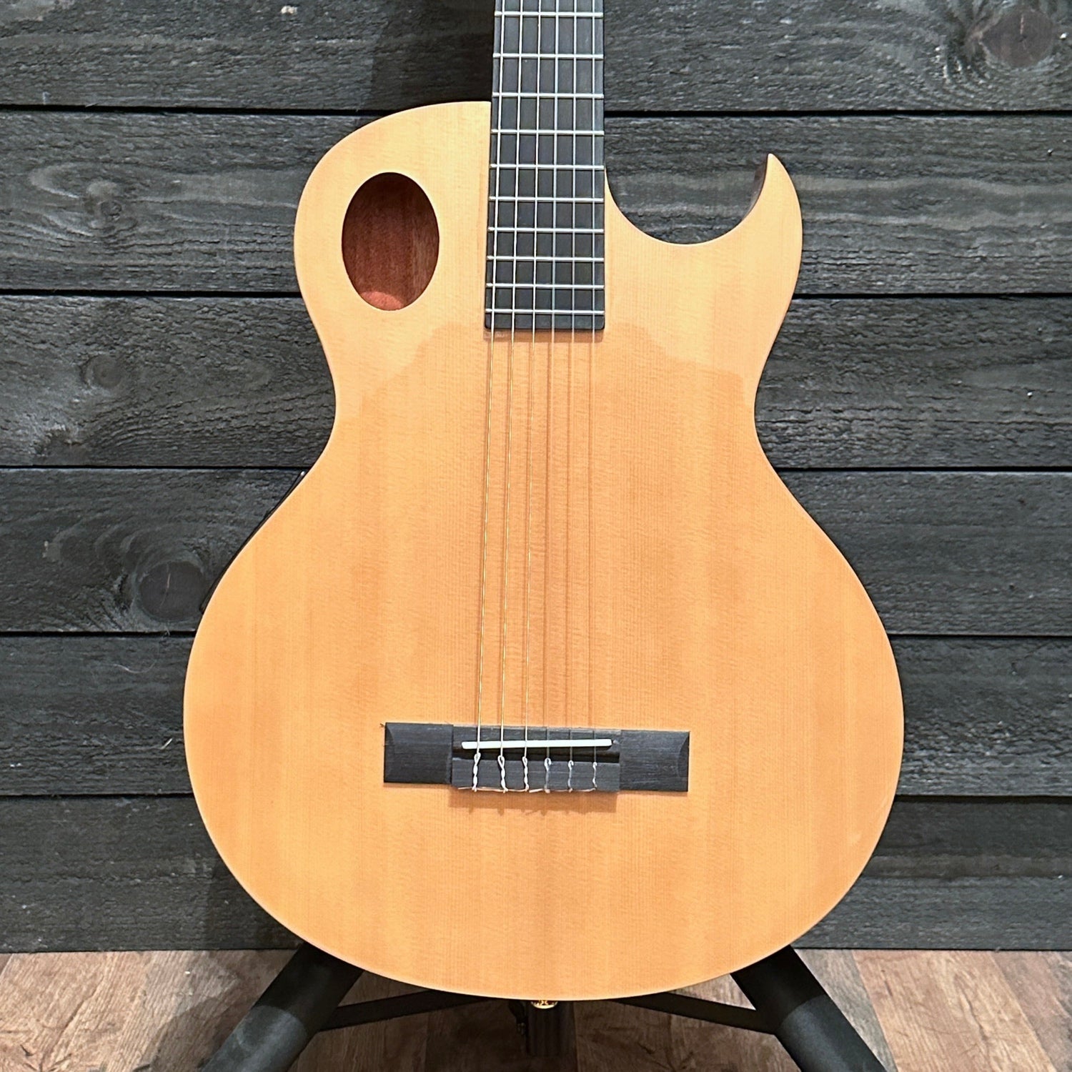 Washburn EACT42S Thin Body Nylon String Acoustic Electric Guitar - Natural