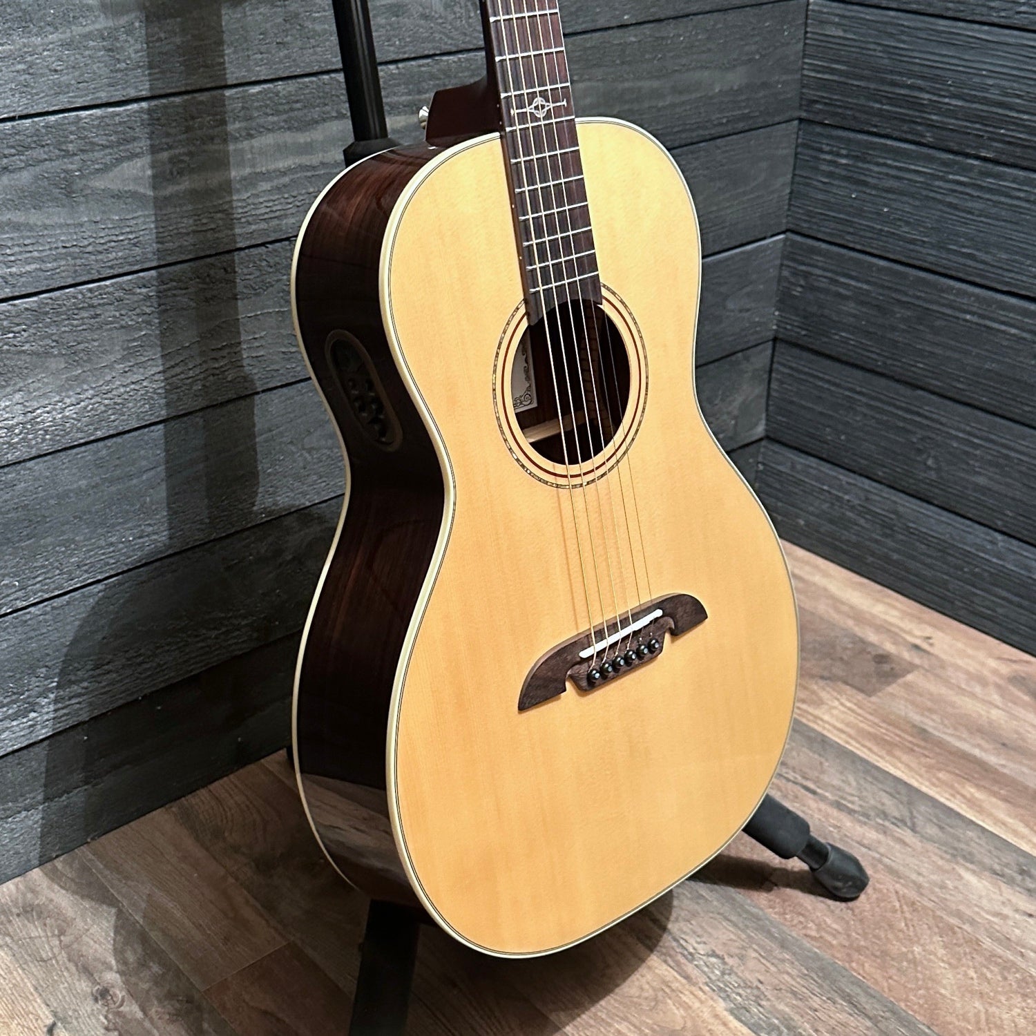 Alvarez AP70E Parlor Acoustic Electric Guitar - Natural