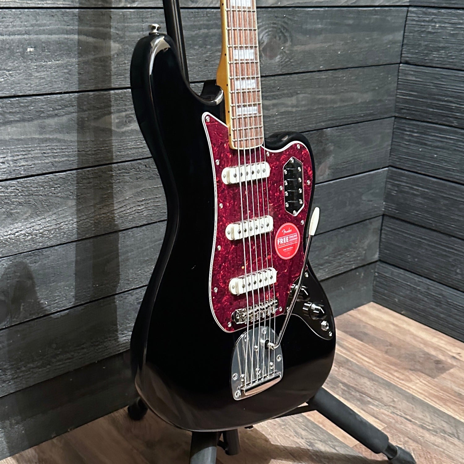 Fender Squier Classic Vibe Bass VI 6 String Electric Bass Guitar 2025 - Black
