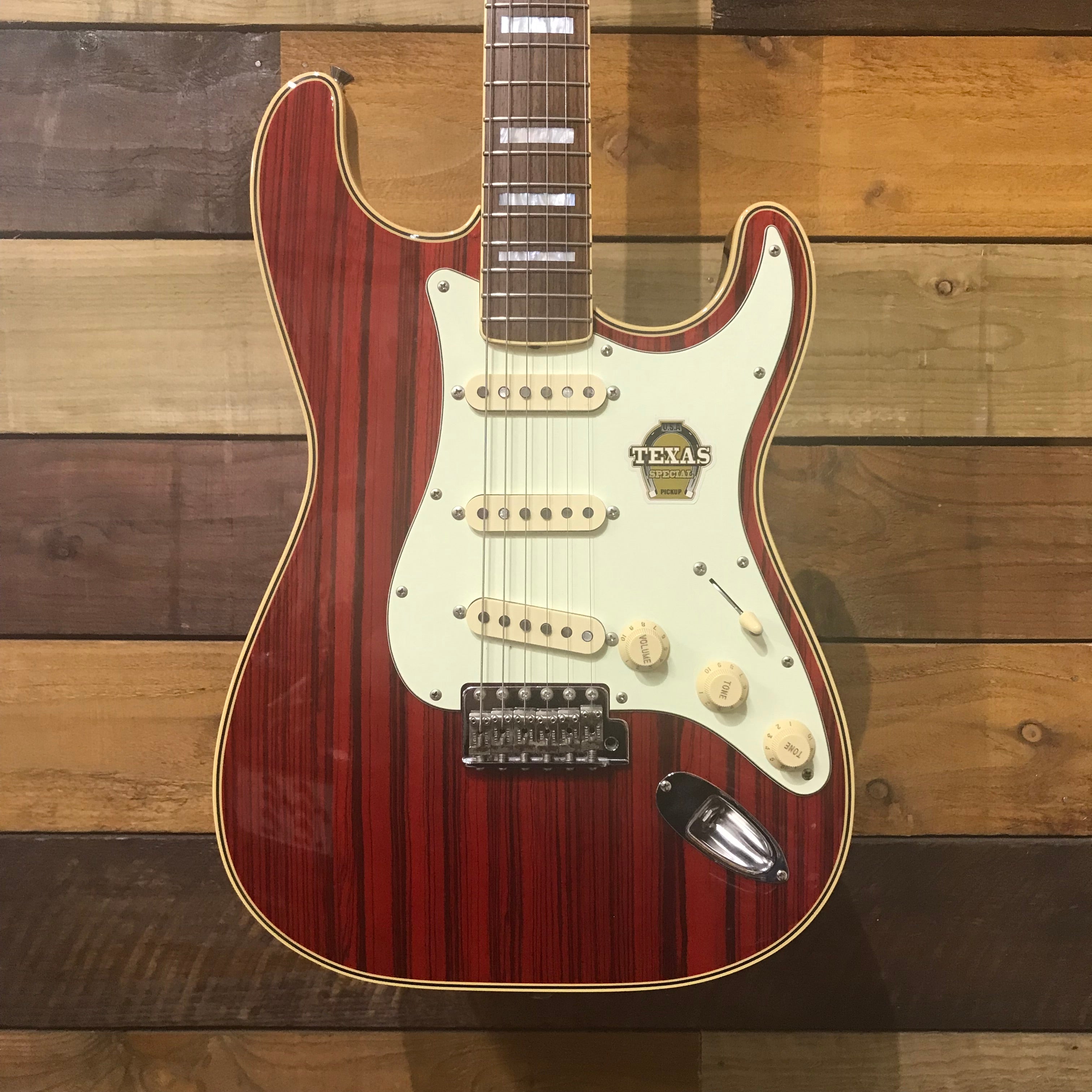 Fender MIJ ST68-HO '68 Reissue Stratocaster Trans Red 2002 RARE!