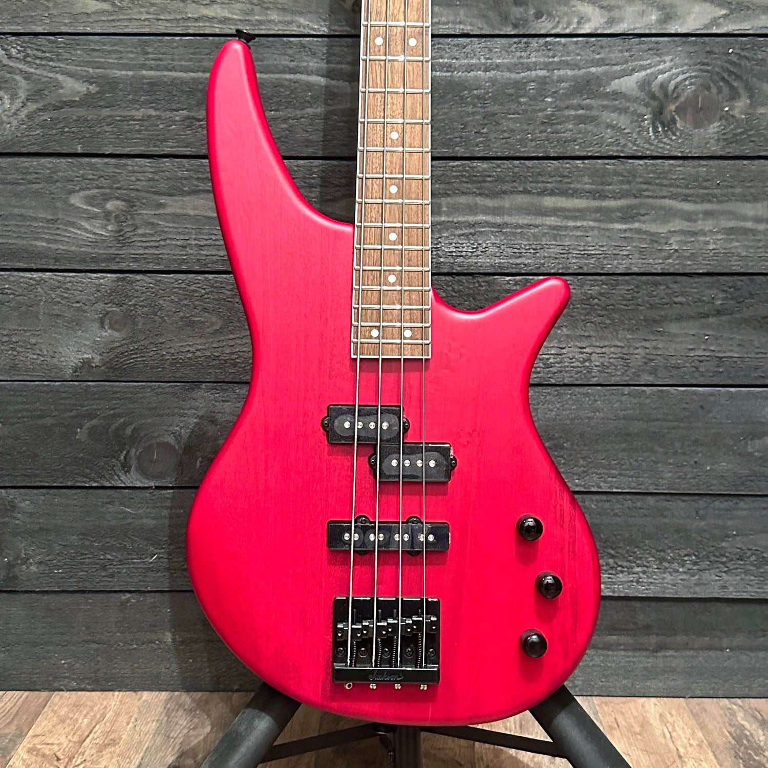 Jackson JS23 Spectra IV 4 String Electric Bass Guitar - Red