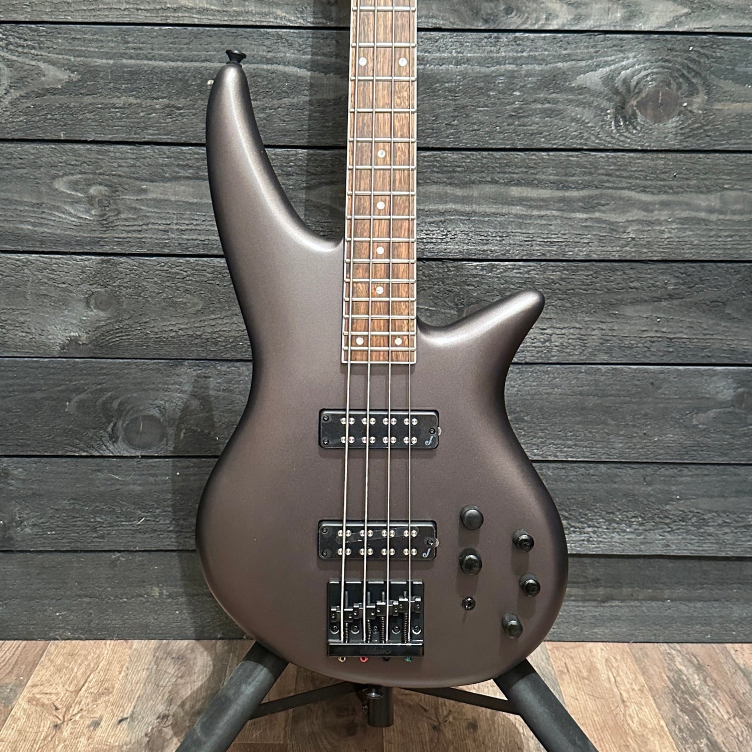 Jackson Spectra IV SBX 4 String Electric Bass Guitar - Satin Graphite