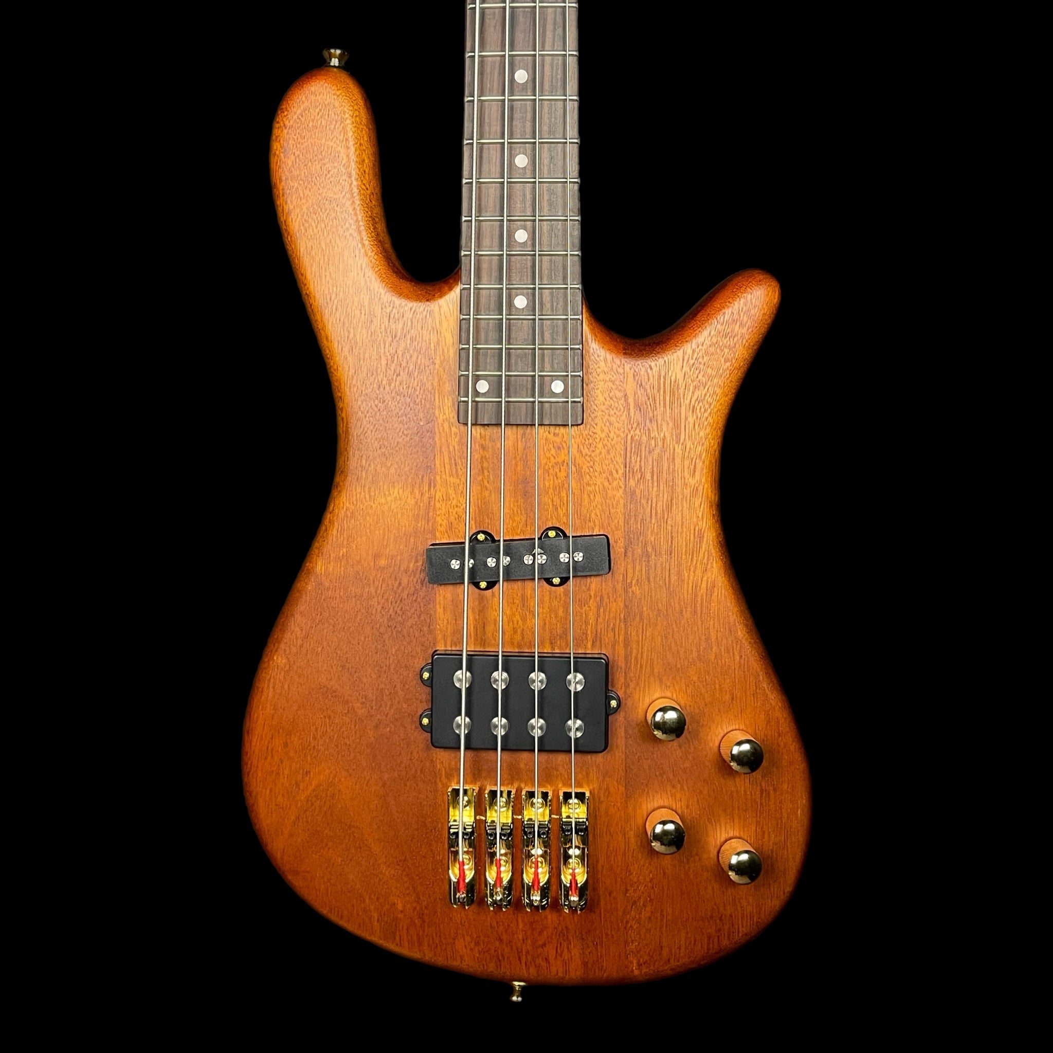 Sx Electric Arched Body Active Bass Guitar in Natural