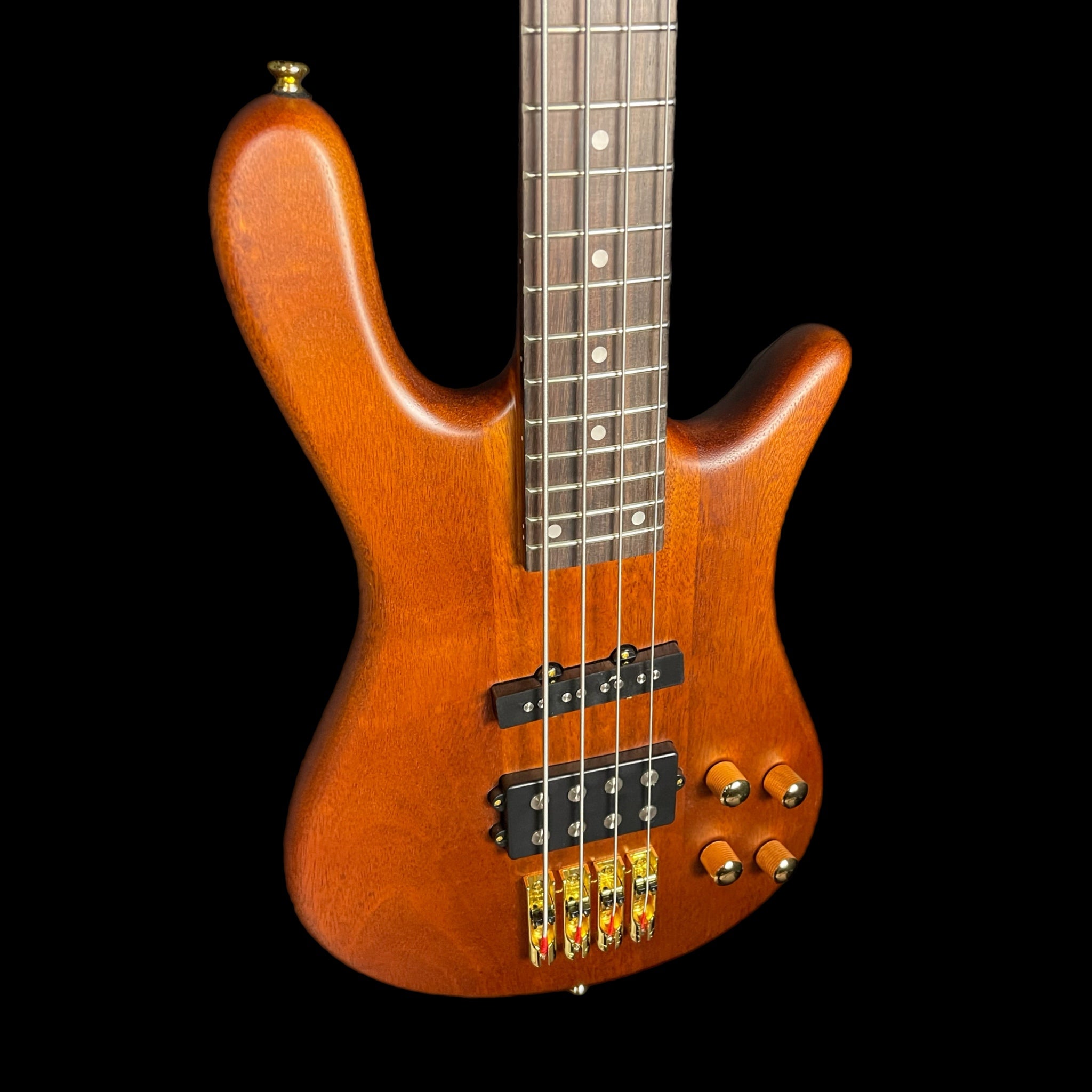 Sx Electric Arched Body Active Bass Guitar in Natural