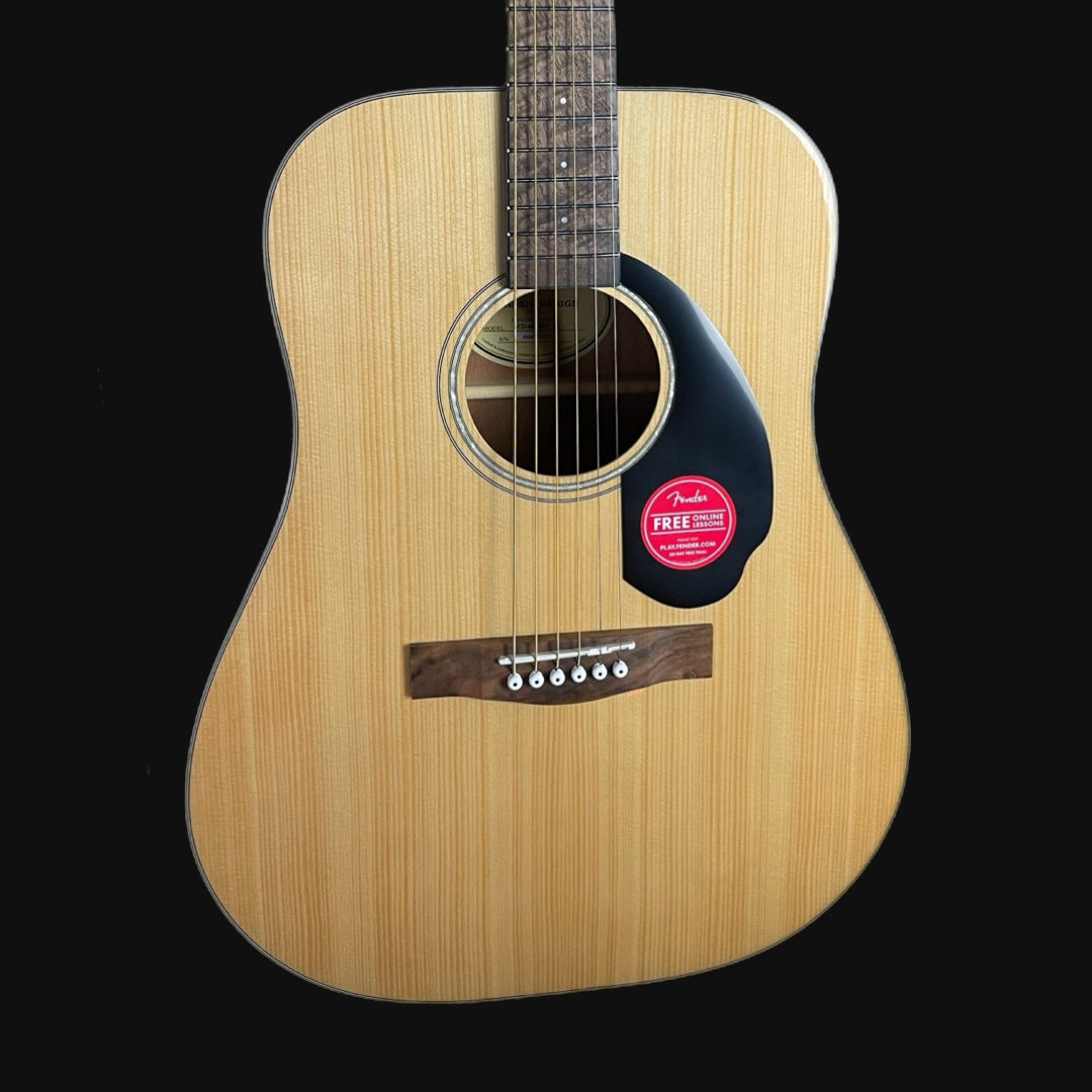 Fender CD-60S Dreadnought Acoustic Guitar in Natural