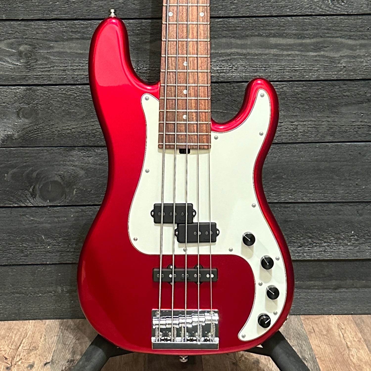 Sadowsky MetroLine 21-Fret P/J 5 String Electric Bass Guitar Solid Candy Apple Red Metallic High Polish
