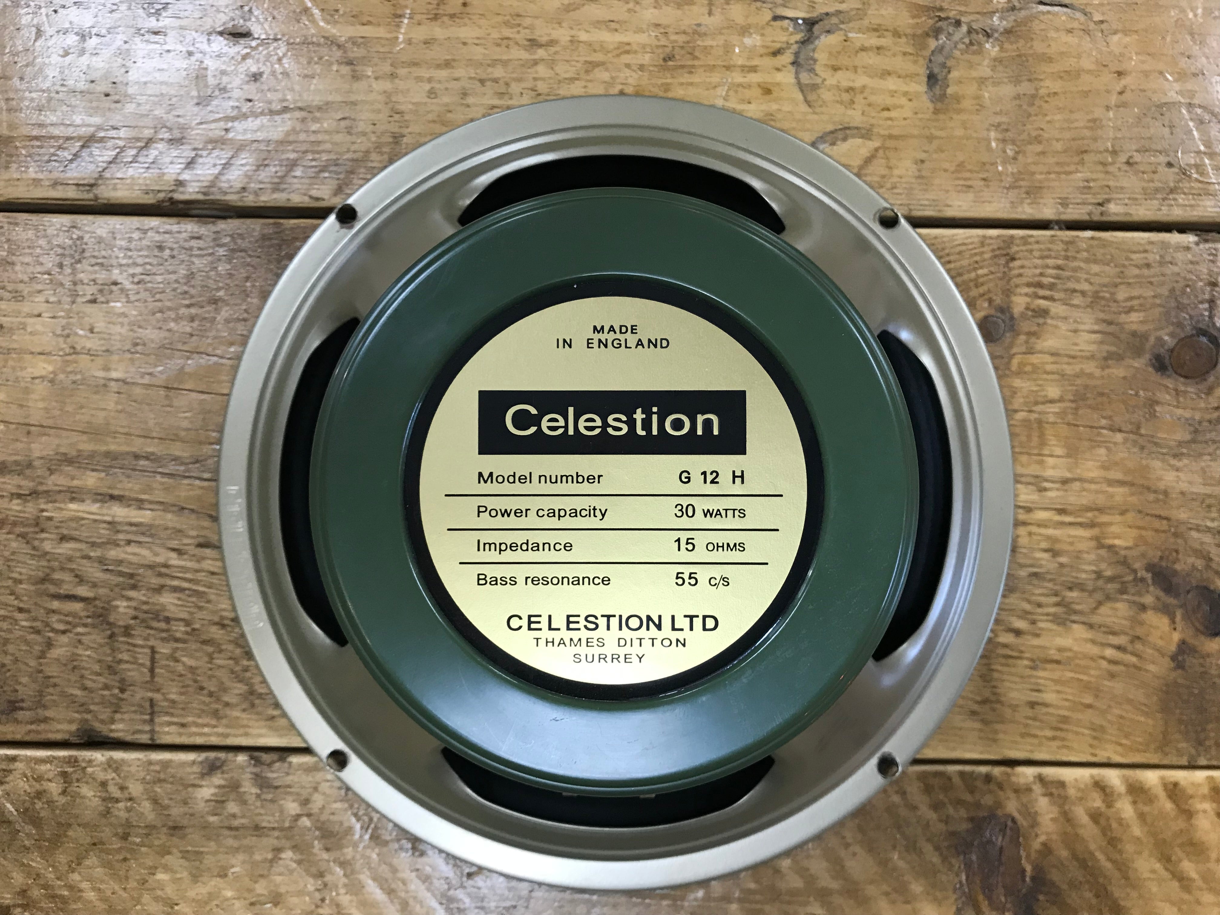 Celestion T1281 Heritage G12H-55 12" 30-watt 16-ohm