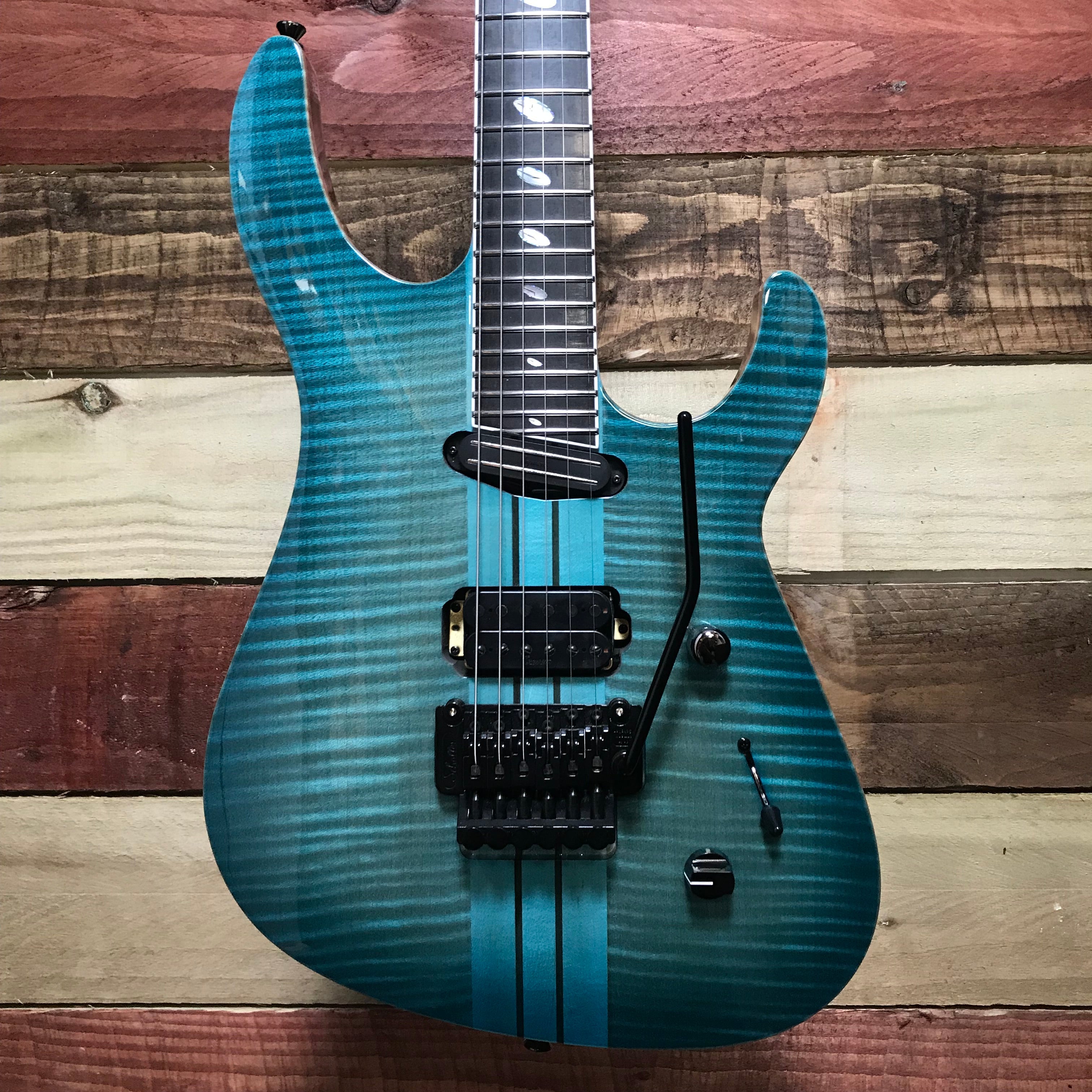 Caparison TAT Special FM Aqua Burst 2023
