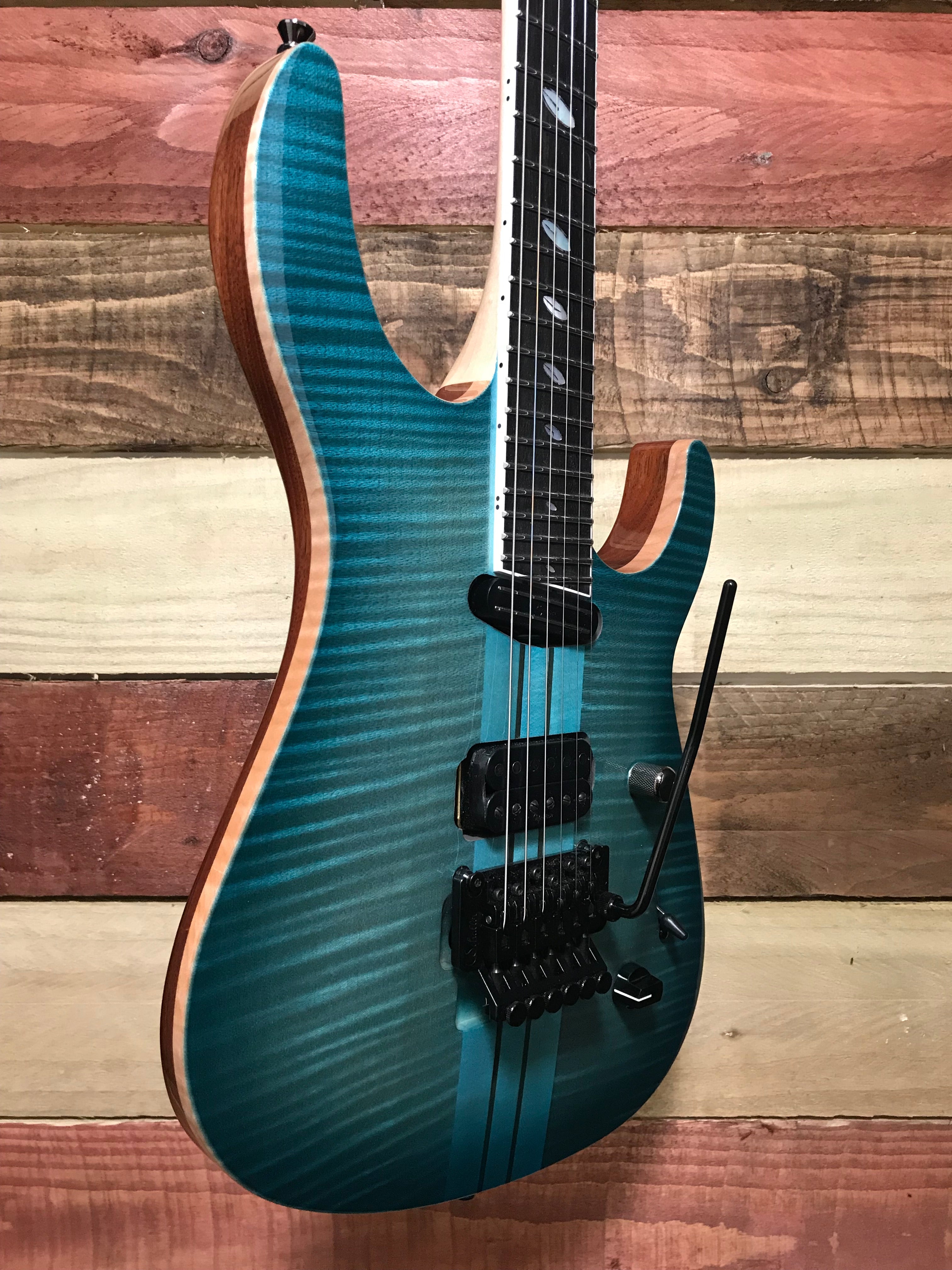 Caparison TAT Special FM Aqua Burst 2023