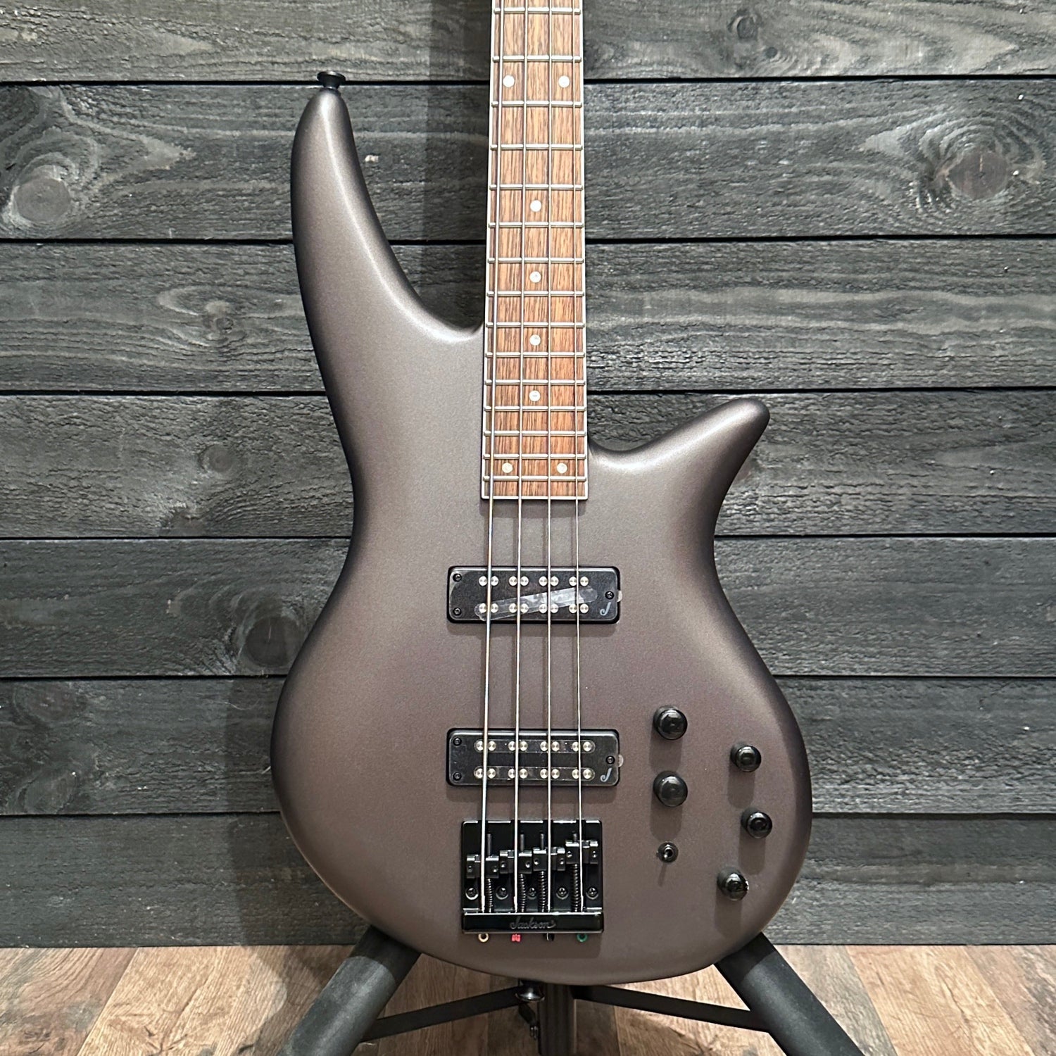 Jackson Spectra IV SBX 4 String Electric Bass Guitar - Satin Graphite