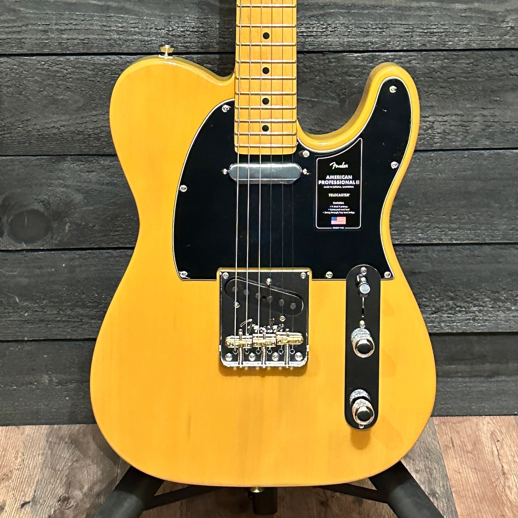 Fender American Professional II Telecaster USA Butterscotch Blonde Electric Guitar
