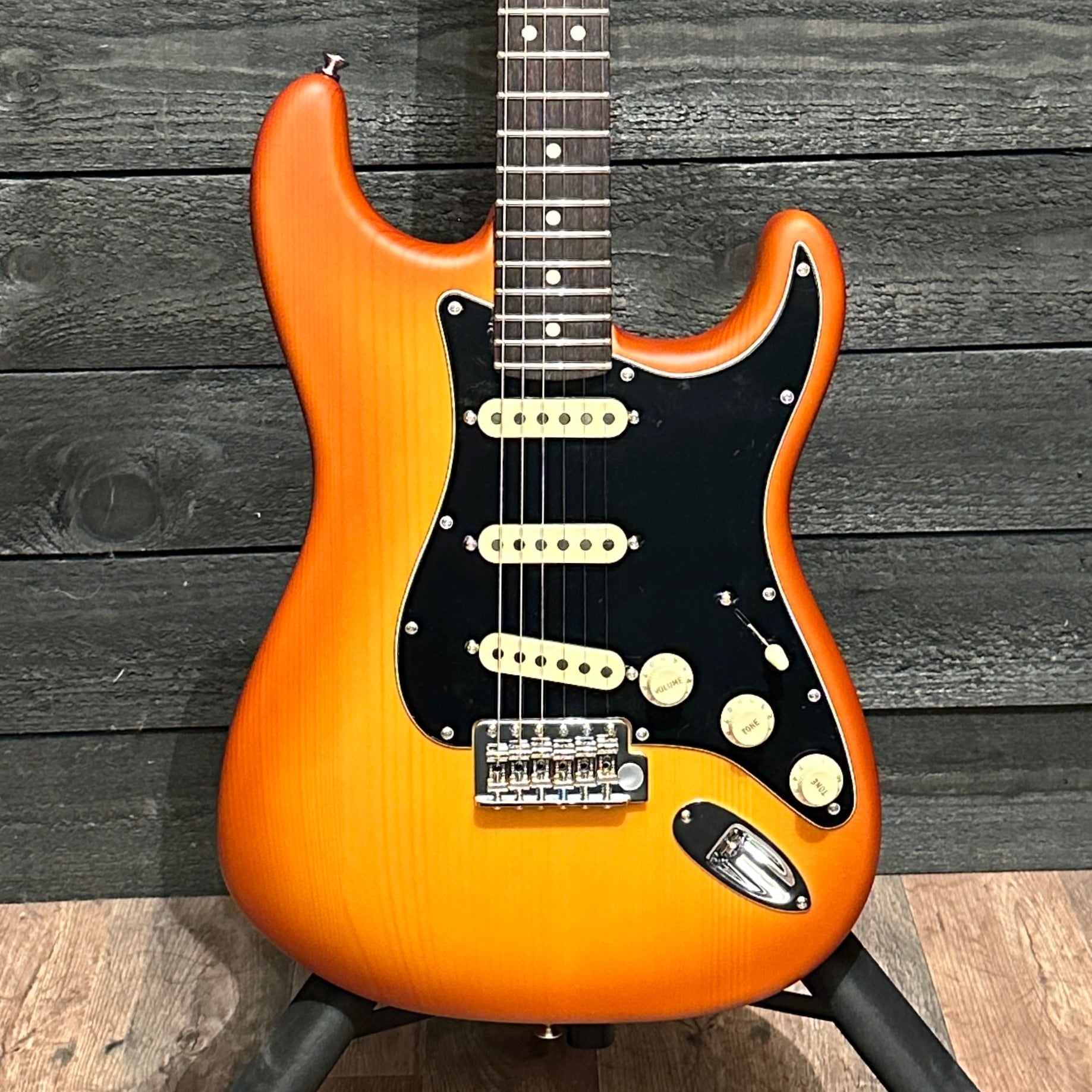 Fender Limited Edition American Performer Timber Stratocaster USA Electric Guitar 2024 - Honey Burst