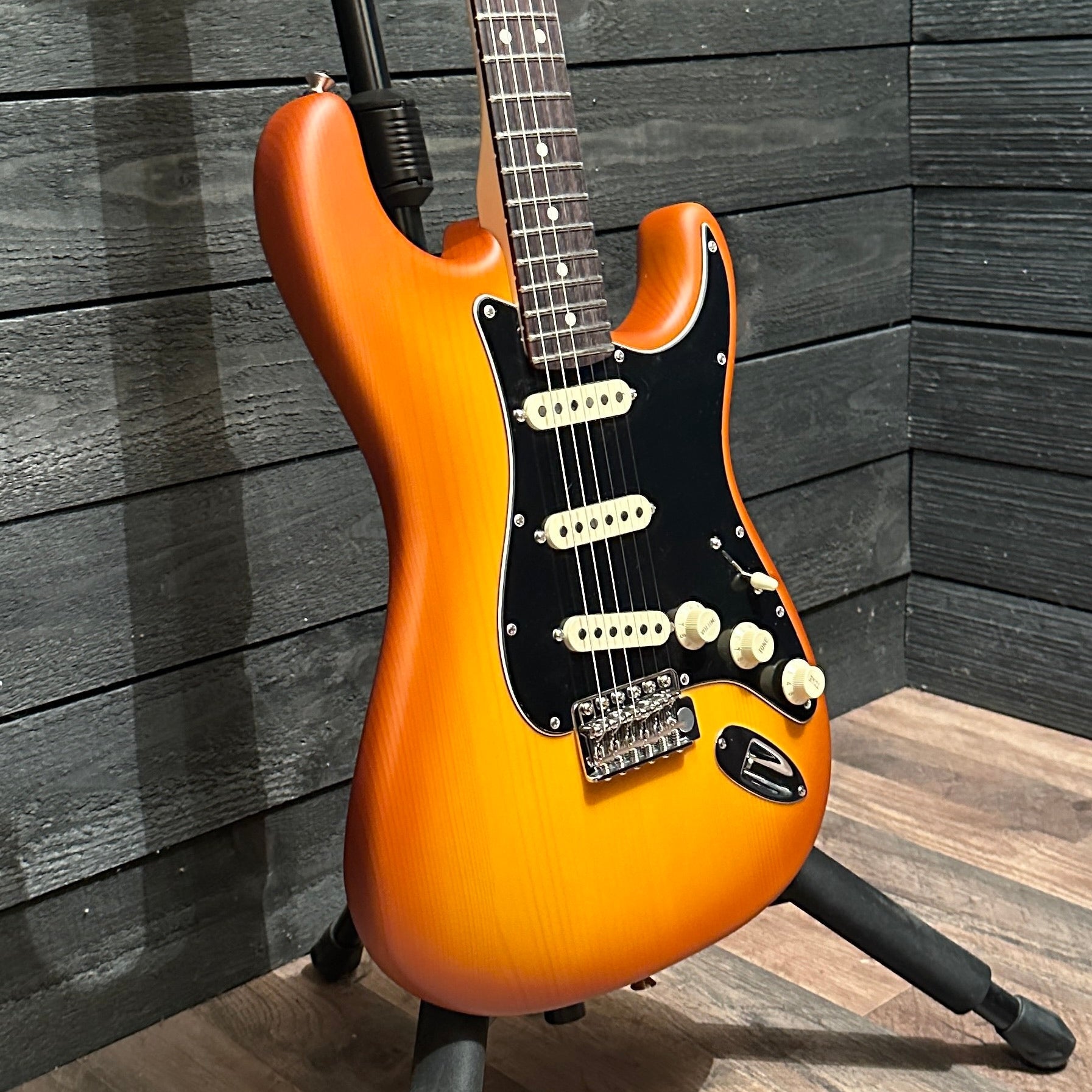 Fender Limited Edition American Performer Timber Stratocaster USA Electric Guitar 2024 - Honey Burst