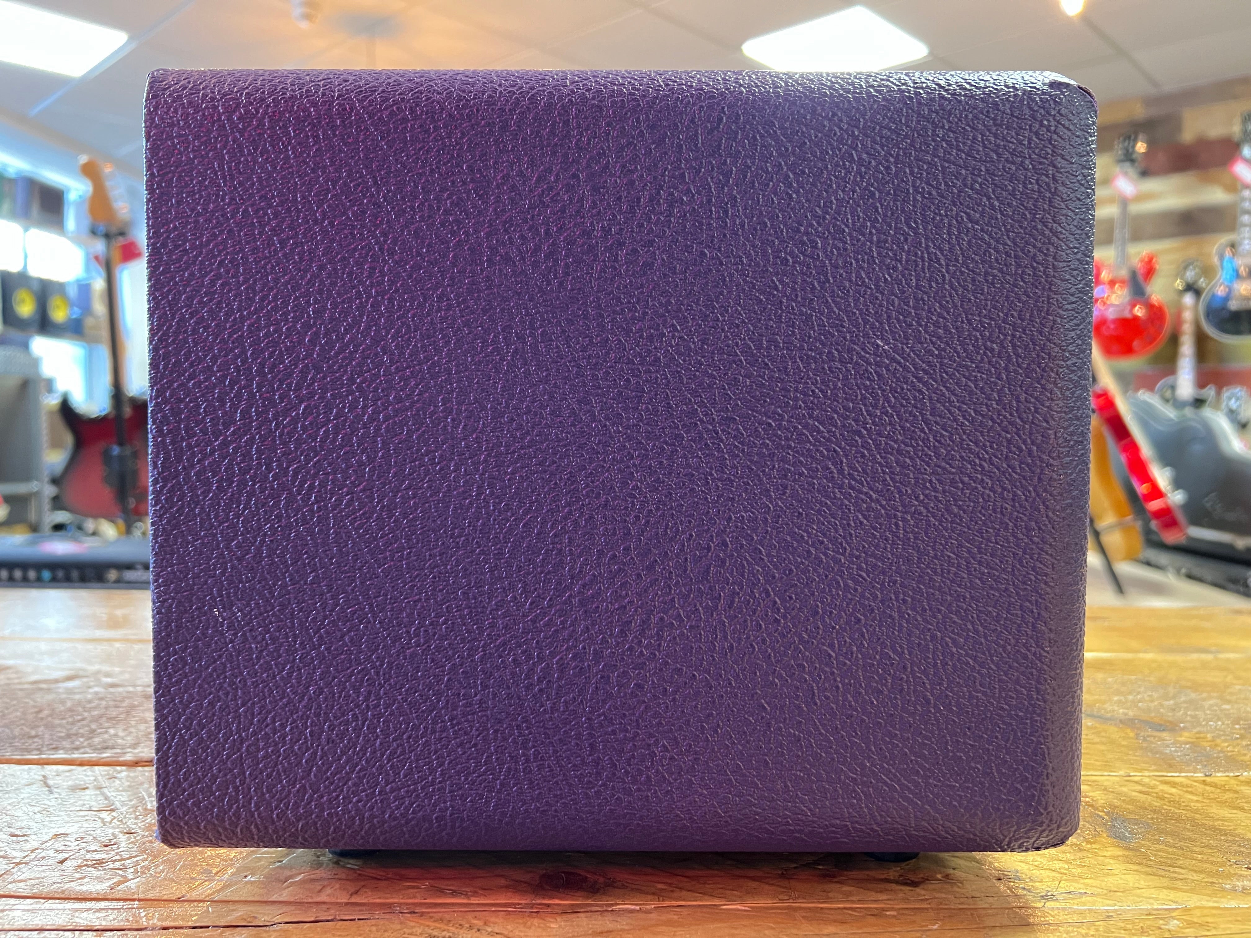 Ceriatone Amplification 'Creme Brulee' (Kit Build) - Purple Tolex