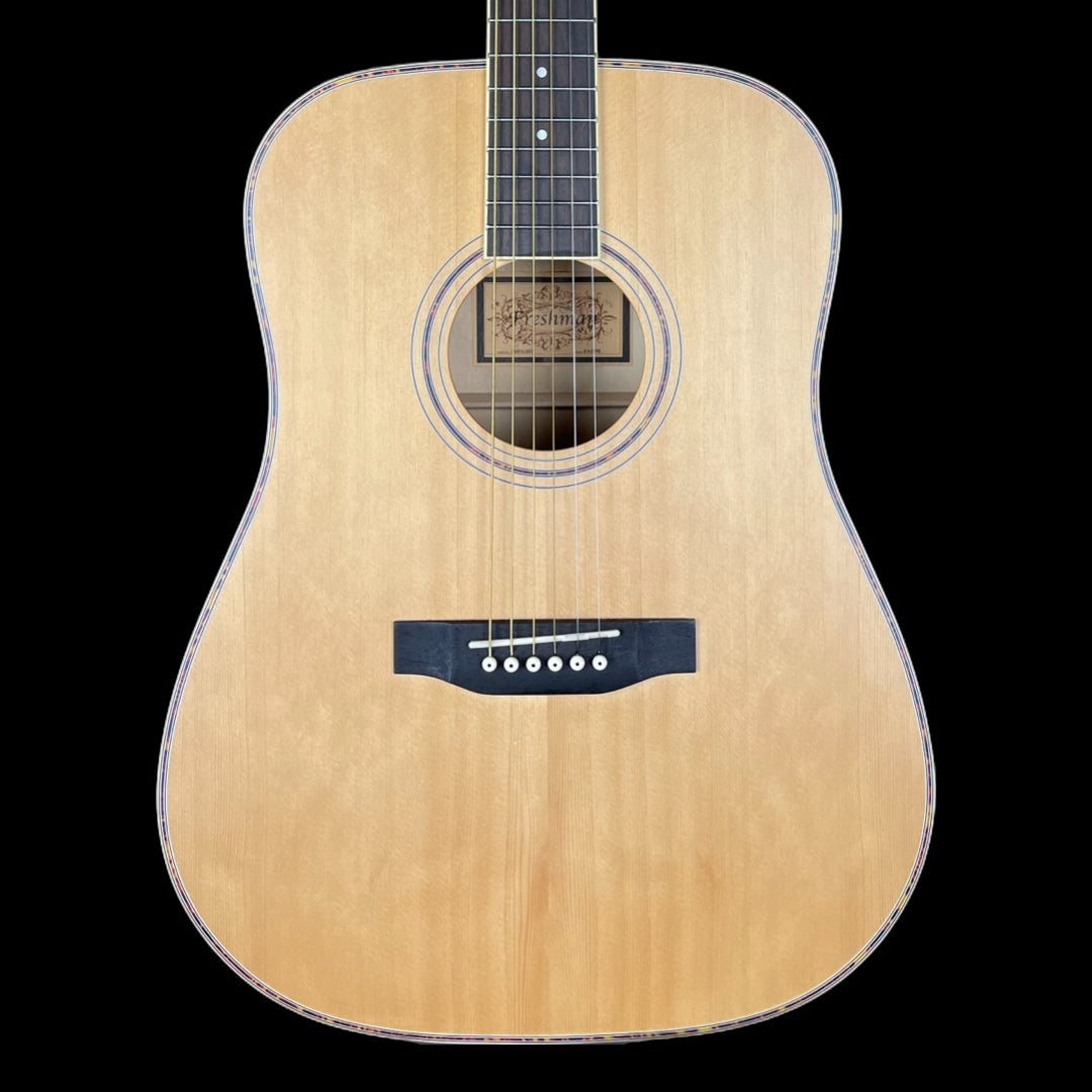 Freshman FA1DM Acoustic Dreadnought Guitar - Solid ‘A’ Grade Sitka Spruce Top