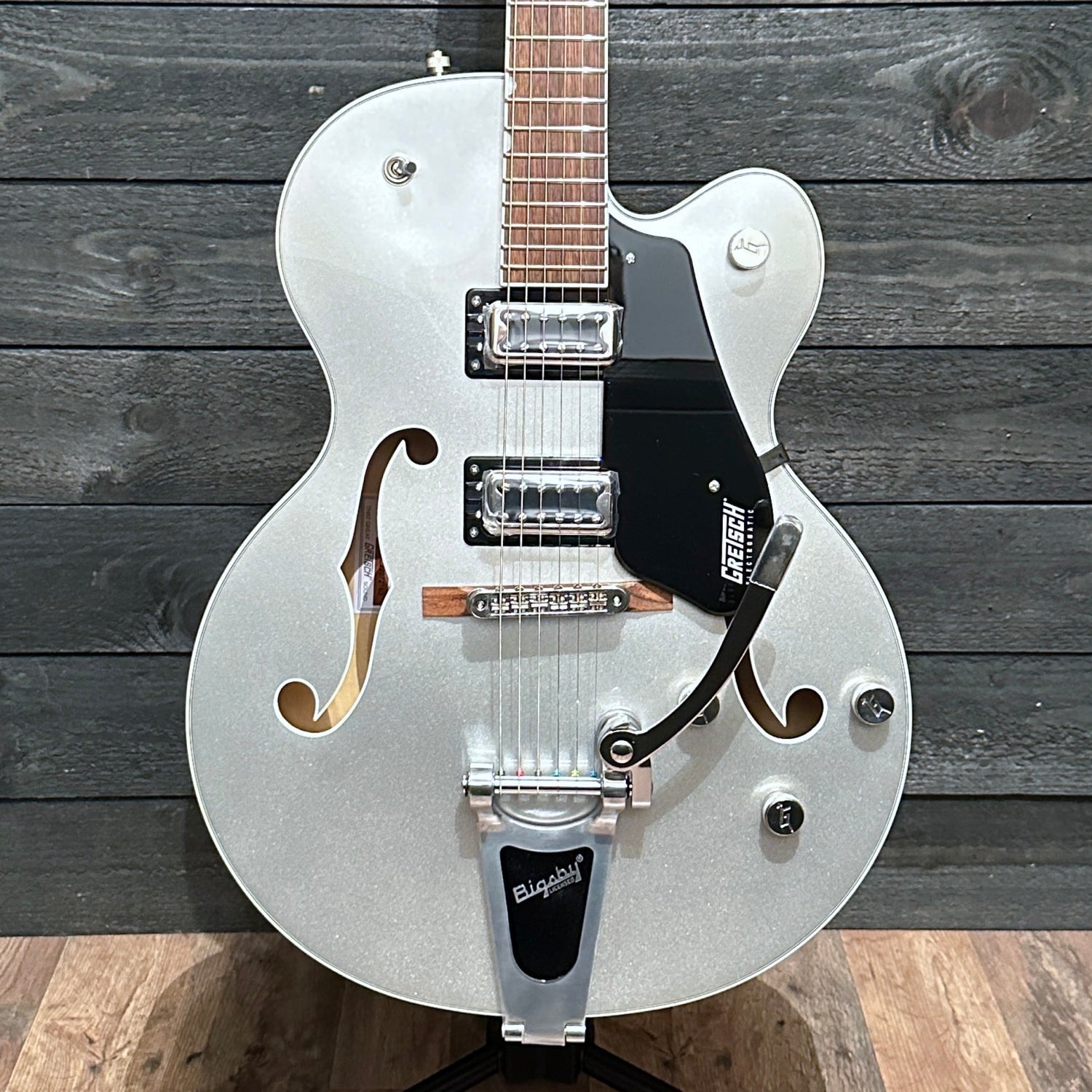 Gretsch G5420T Electromatic Classic Hollow Body Electric Guitar w/ Bigsby - Airline Silver