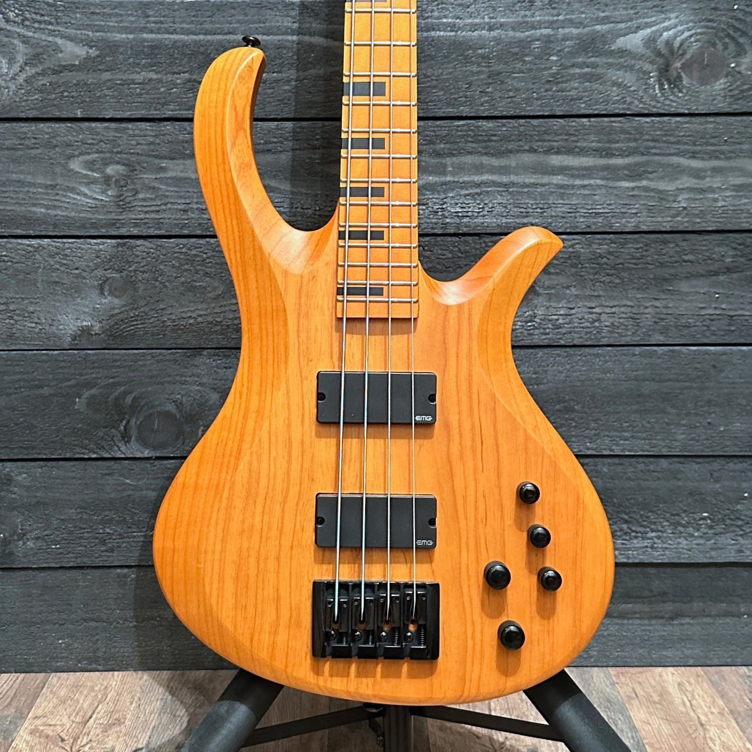 Schecter Riot-4 Session 4-String Electric Bass Guitar - Natural