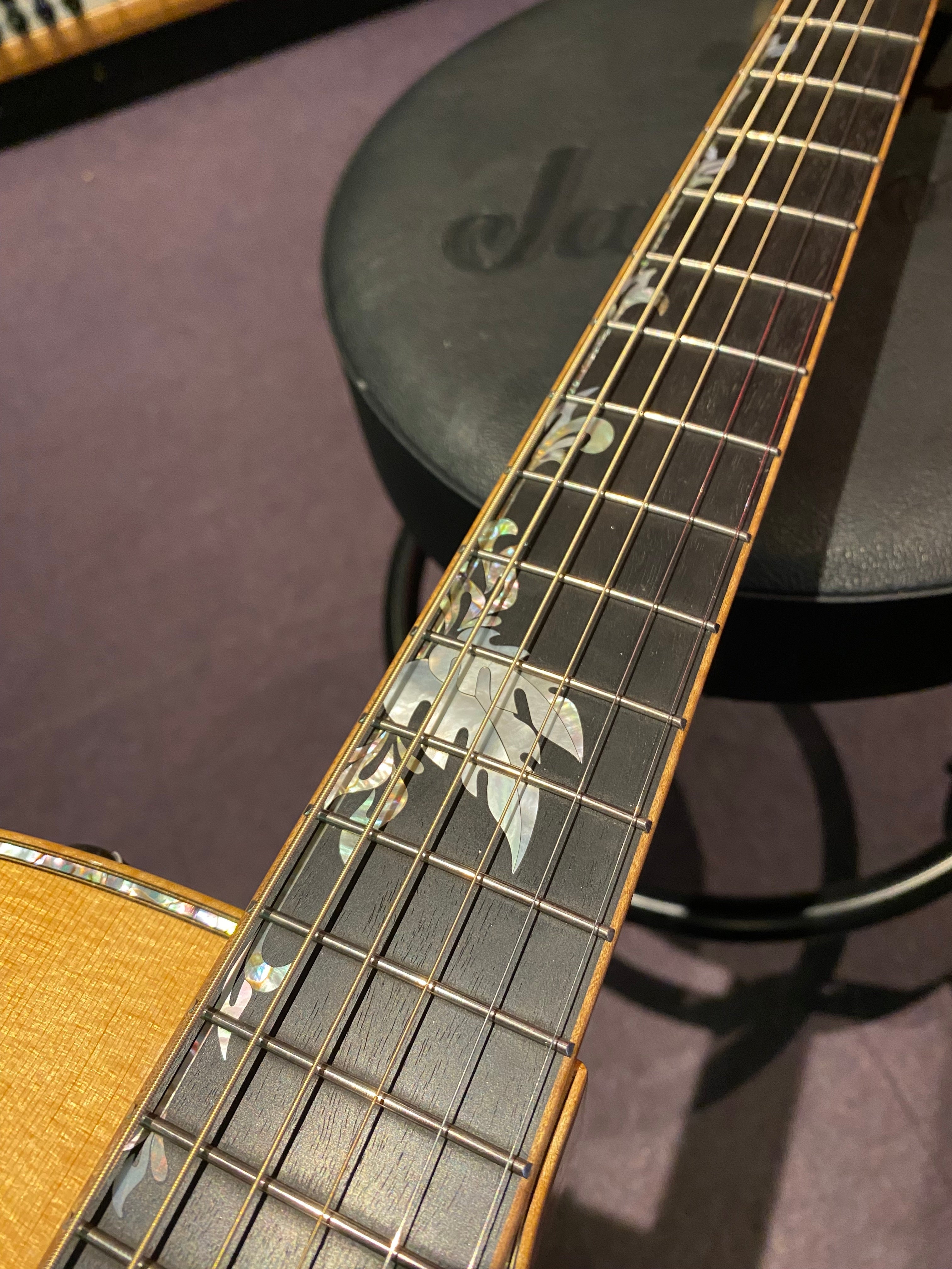 Taylor USA Custom Shop Presentation Series 1 of 1 UK Flame KOA Acoustic Guitar