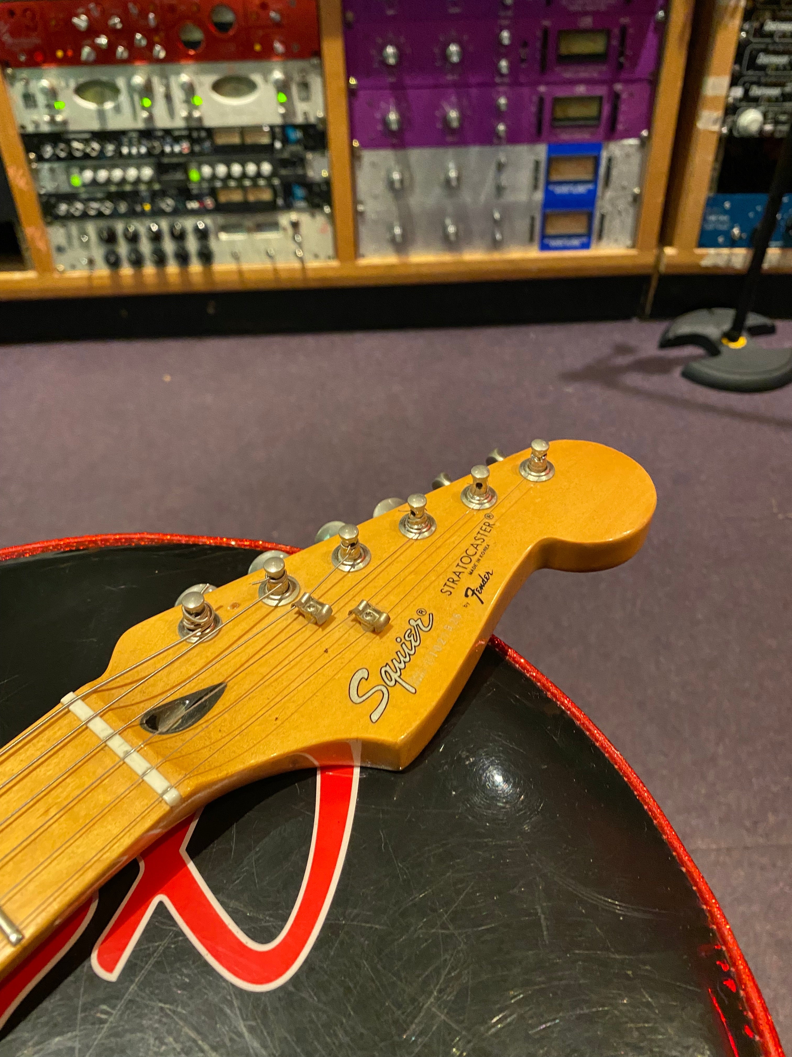 Fender Squier Stratocaster 1986-1987 Vintage MIK Korean Strat Guitar with Pro Upgrades