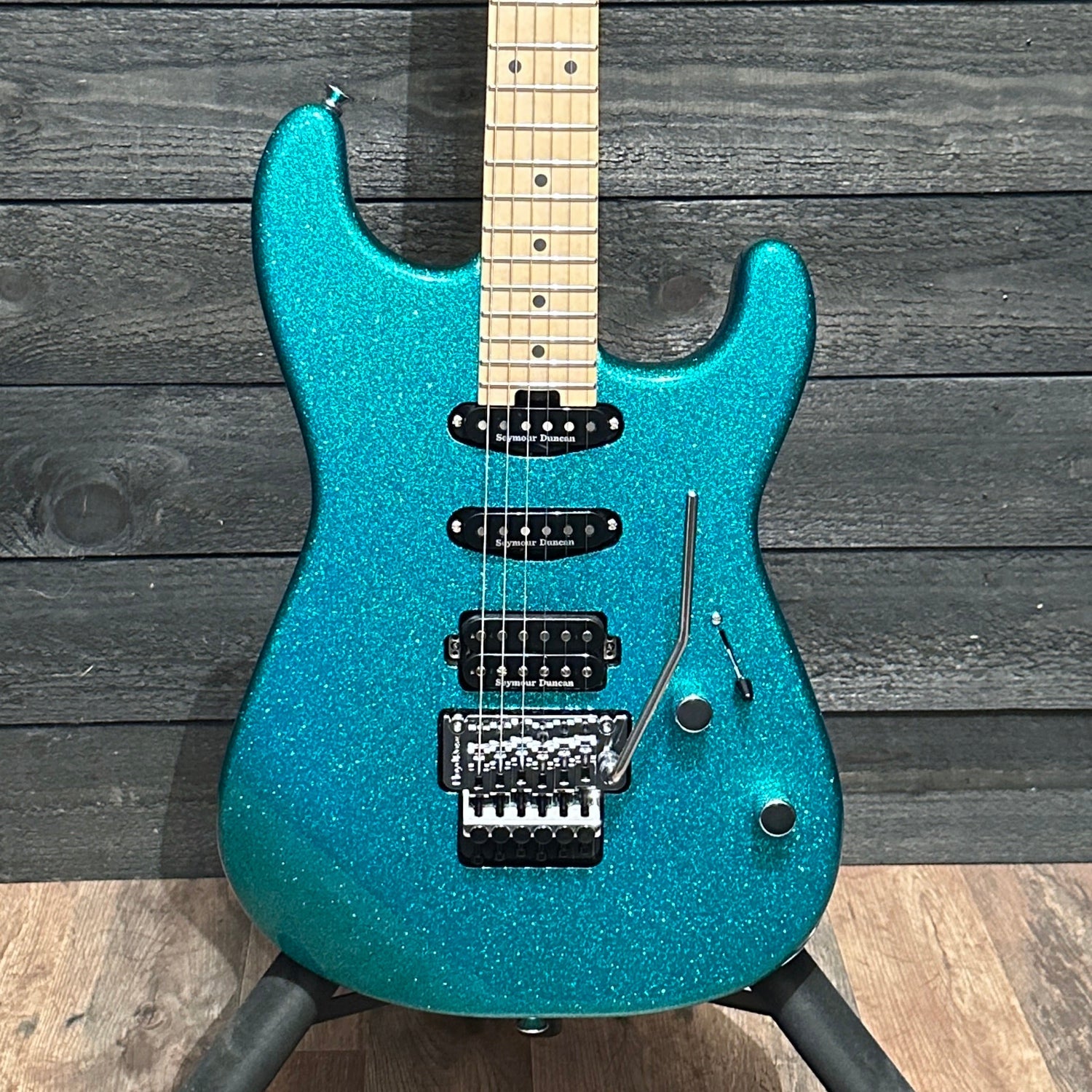 Charvel Pro-Mod San Dimas Style 1 HSS FR M  Electric Guitar - Aqua Flake