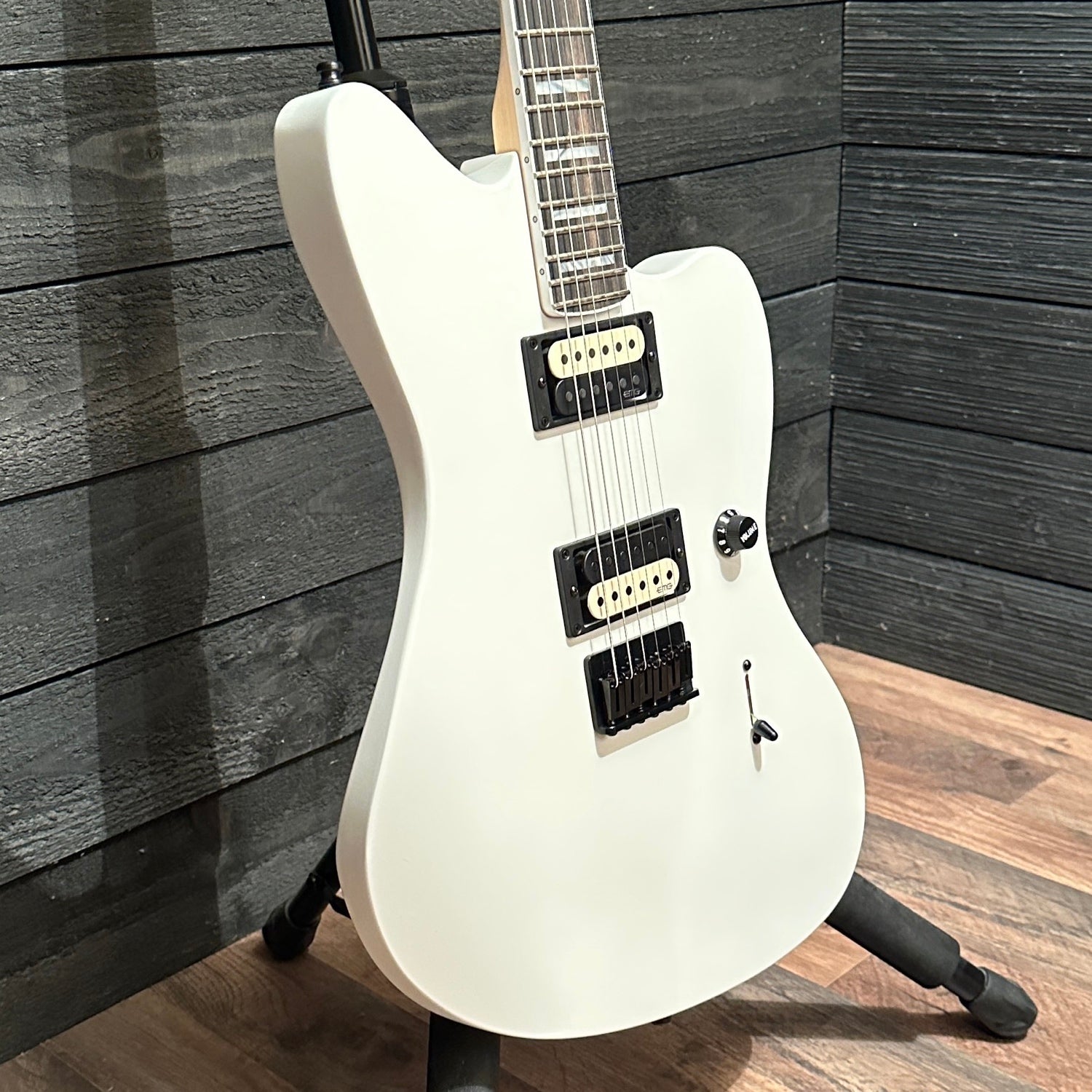Fender Jim Root Jazzmaster V4 Electric Guitar w/ Case - White