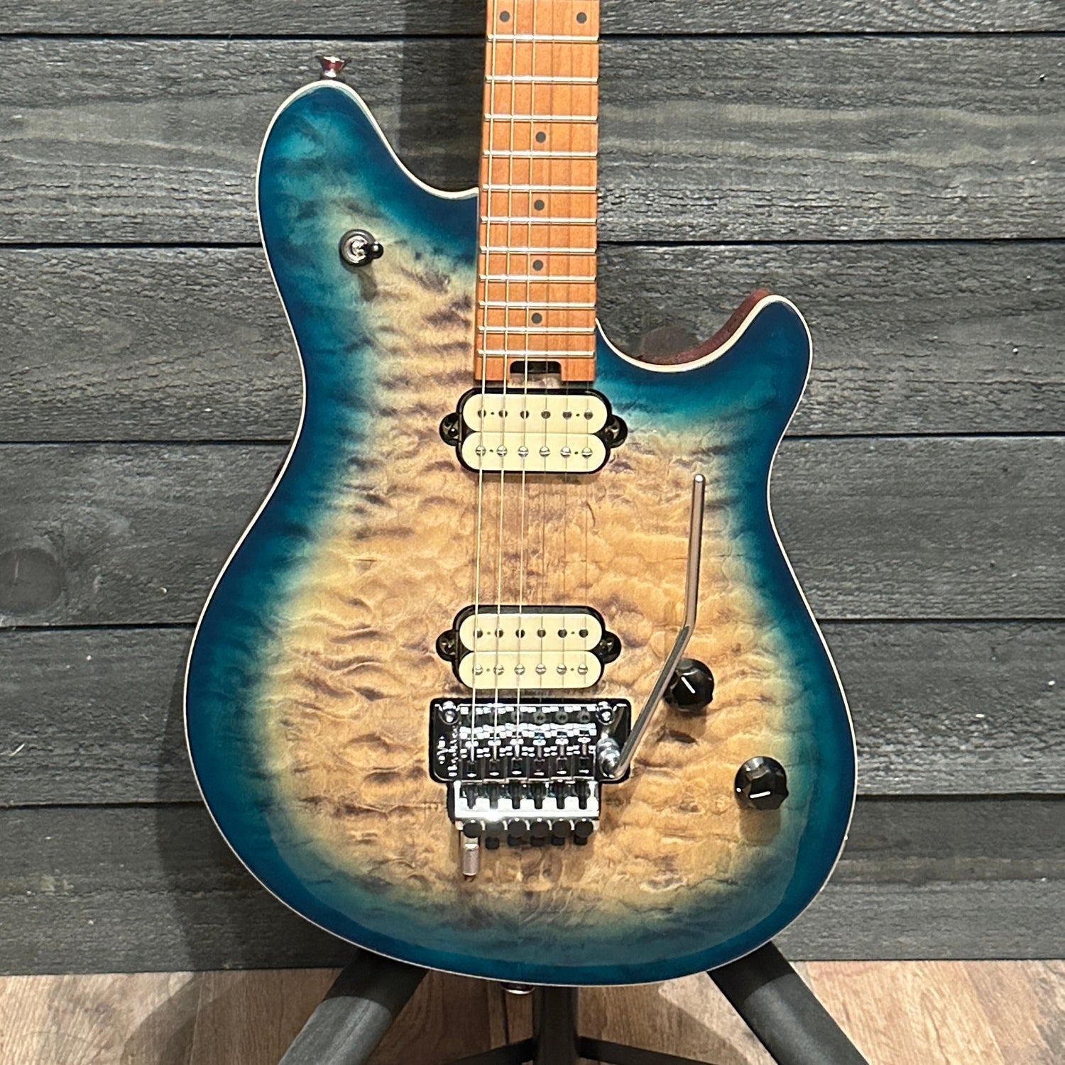 EVH Wolfgang Special QM Electric Guitar - Indigo Burst