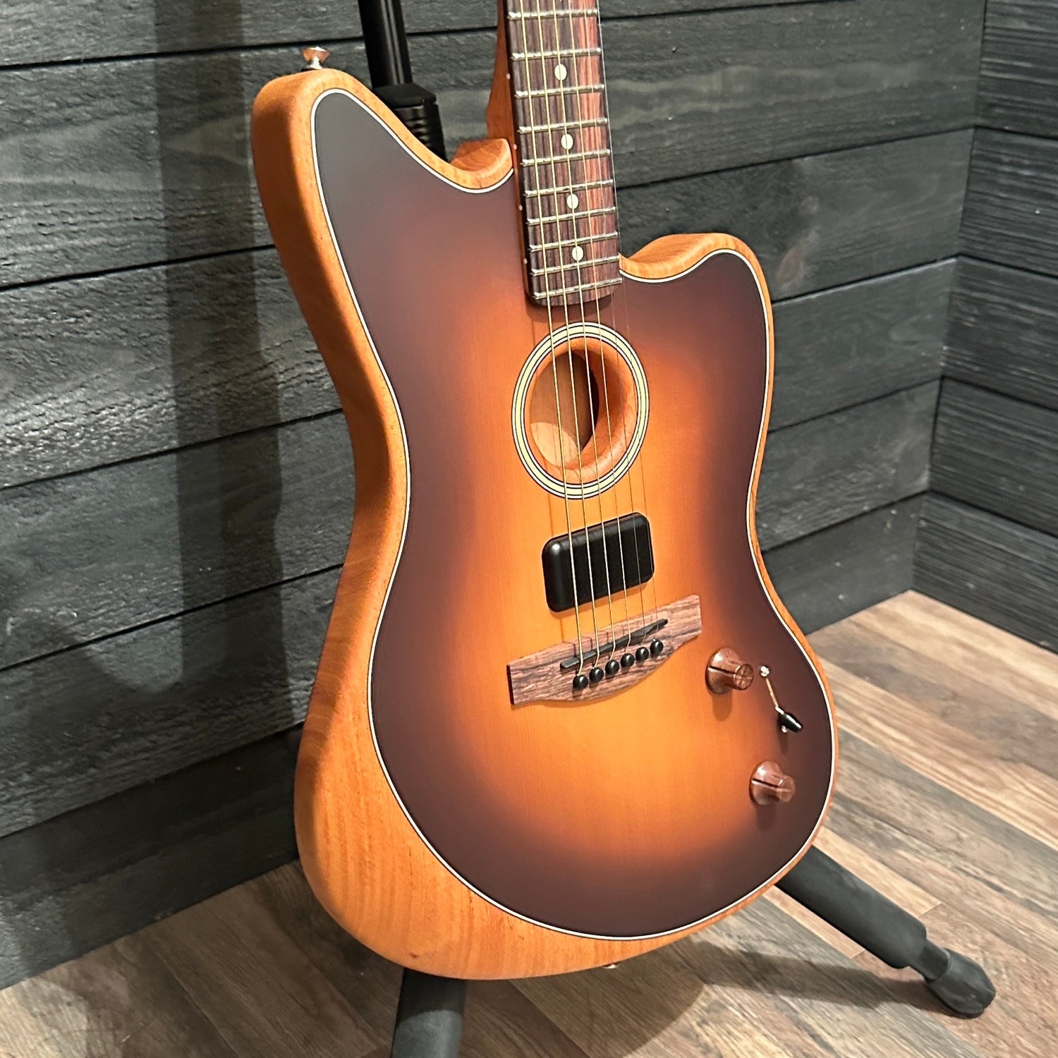 Fender Acoustasonic Player Jazzmaster Acoustic Electric Guitar - Sunburst