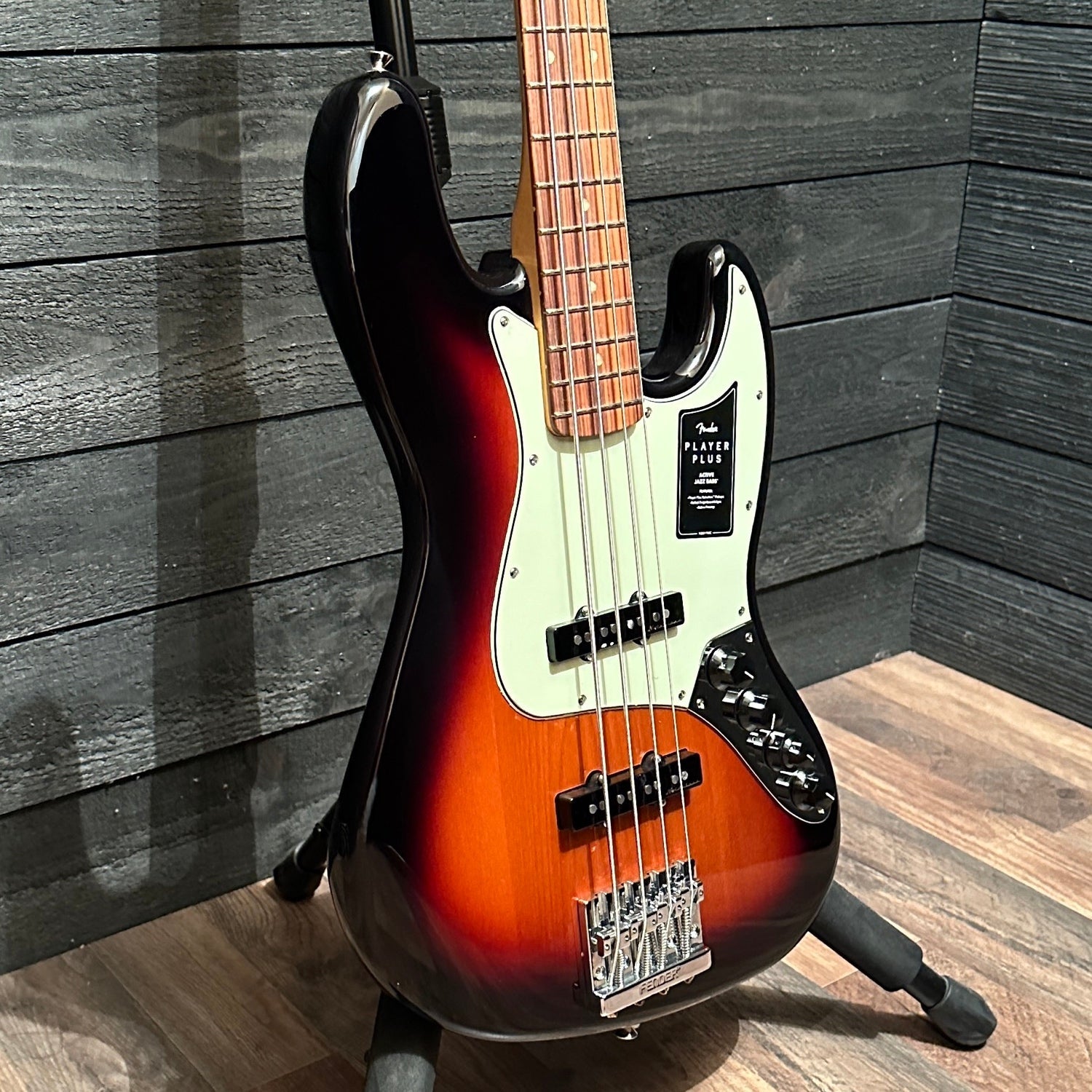 Fender Player Plus Active Jazz Bass 4 String Electric Bass Guitar - Sunburst