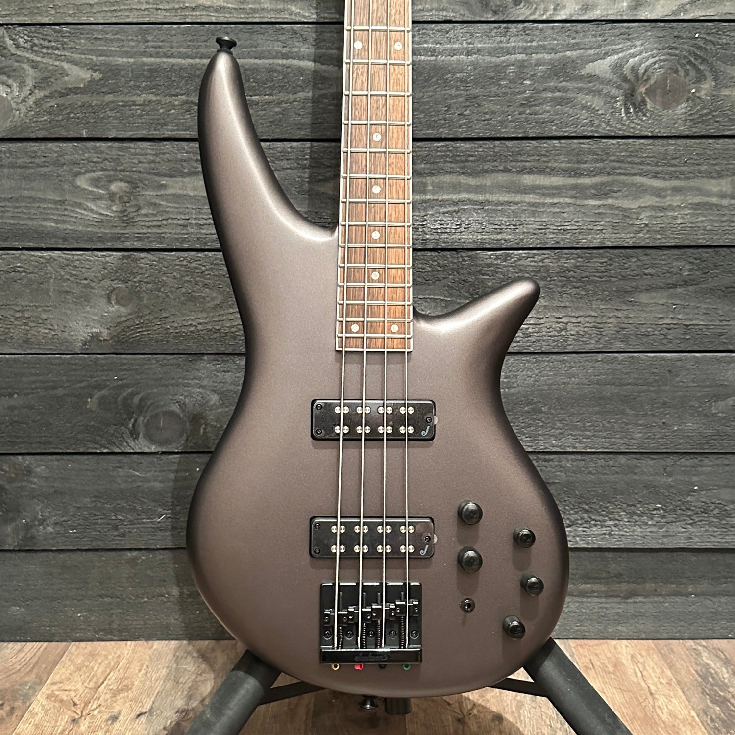 Jackson Spectra IV SBX 4 String Electric Bass Guitar - Satin Graphite