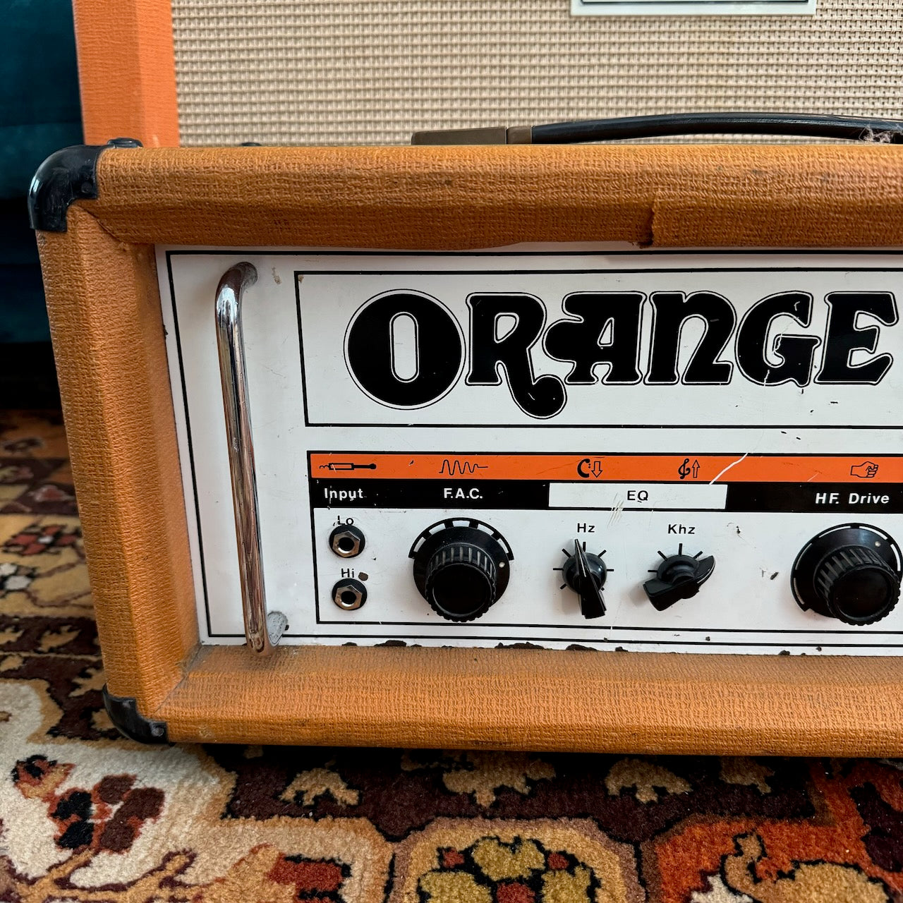 Vintage 1974 Orange OR80 Pics and Text Valve Amplifier Head