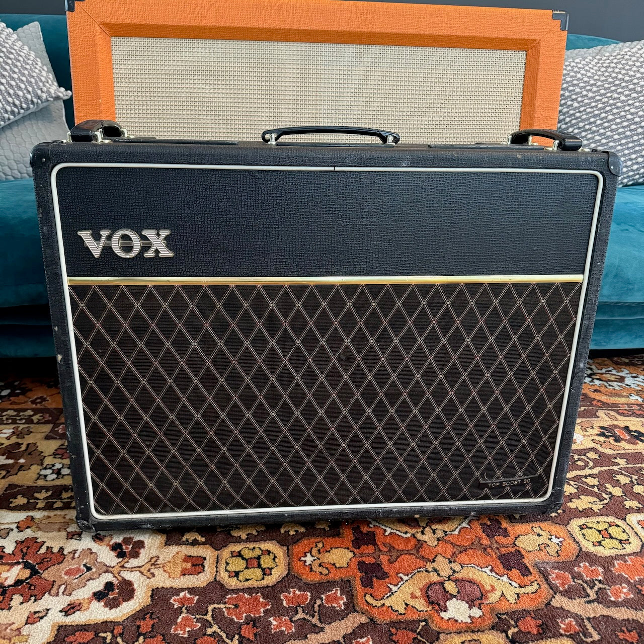 Vintage 1965 Vox AC30 2×12 Top Boost Guitar Amplifier Combo